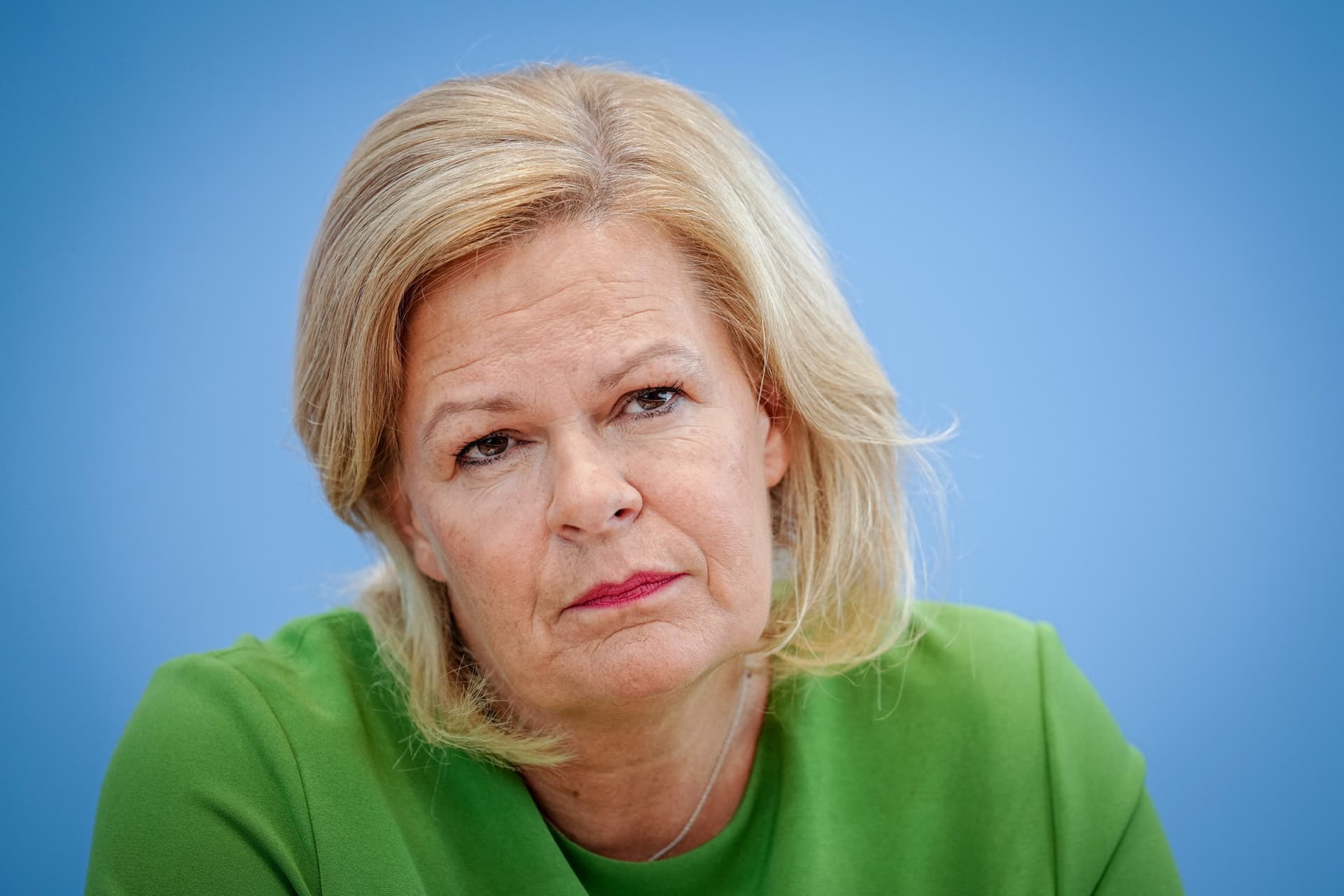 Nach Skandal-Interview im Wahlkampf: Union zitiert Faeser noch mal zum Rapport