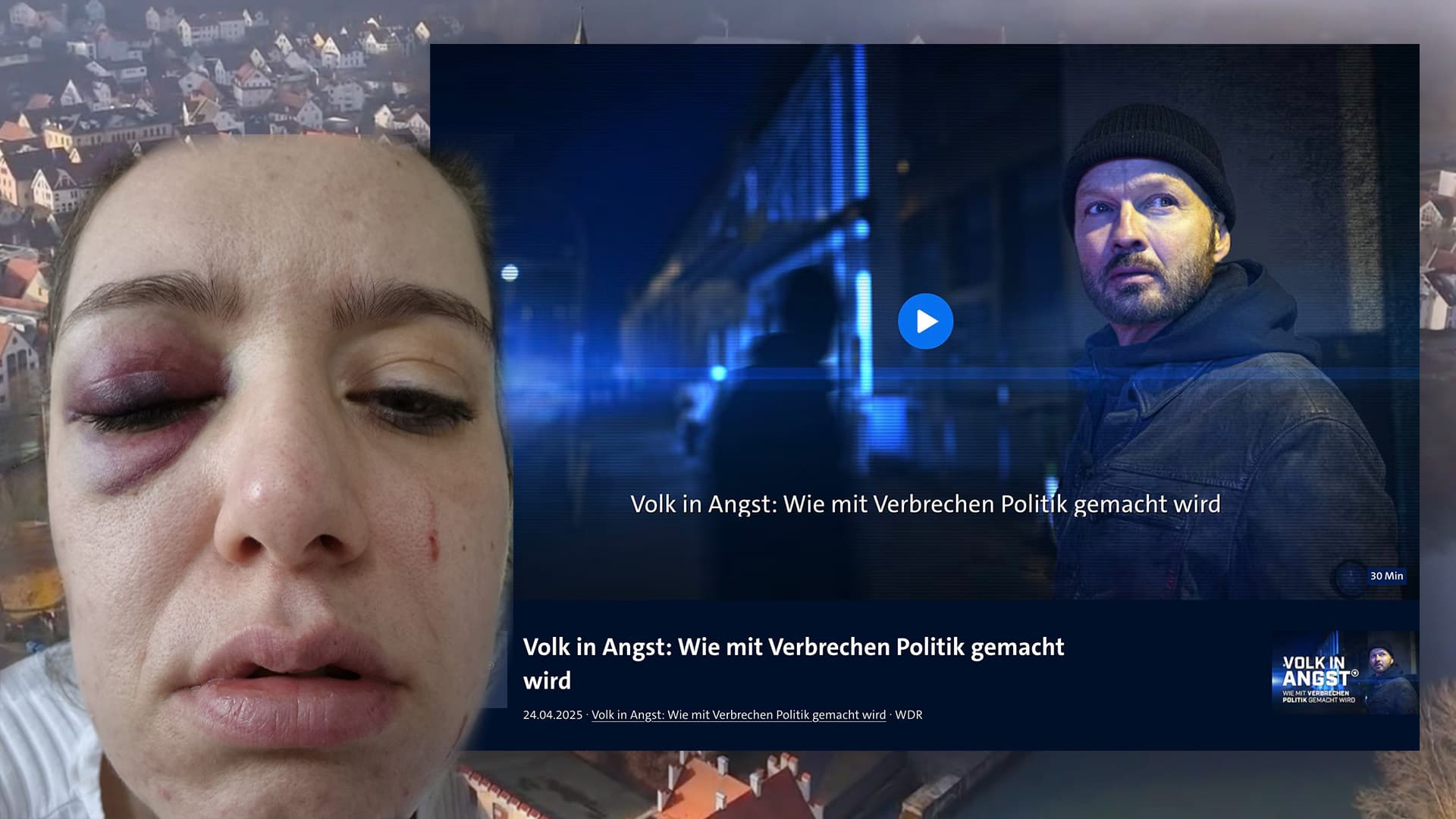 Restle-Blindflug in Sigmaringen: Neue ARD-Doku verharmlost Kriminalität, während Asylbewerber zuschlagen!