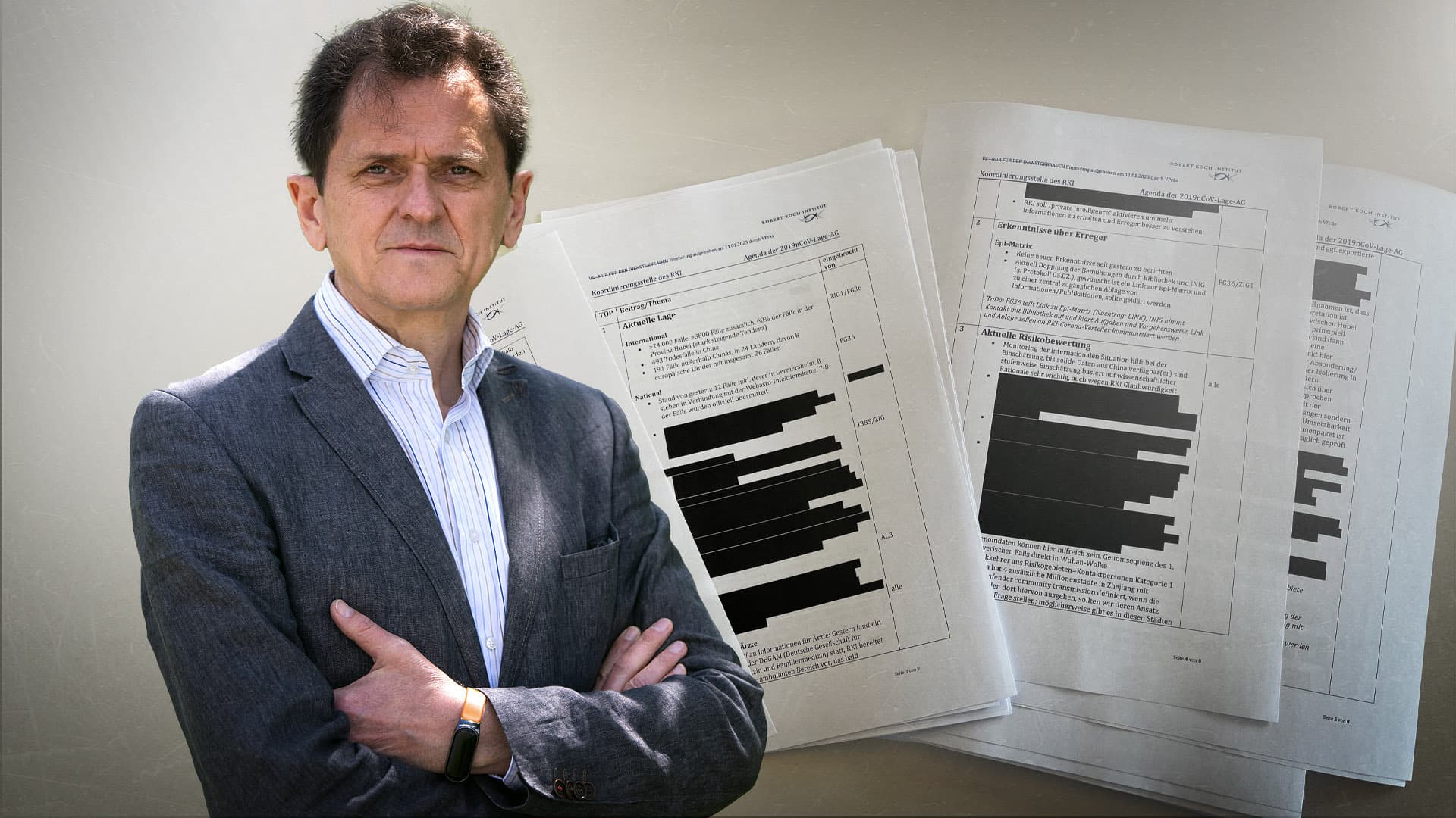 Die geheimen Corona-Akten: Top-Virologe Stöhr kritisiert RKI und Regierung, dass „wider besseres Wissen agiert“ wurde