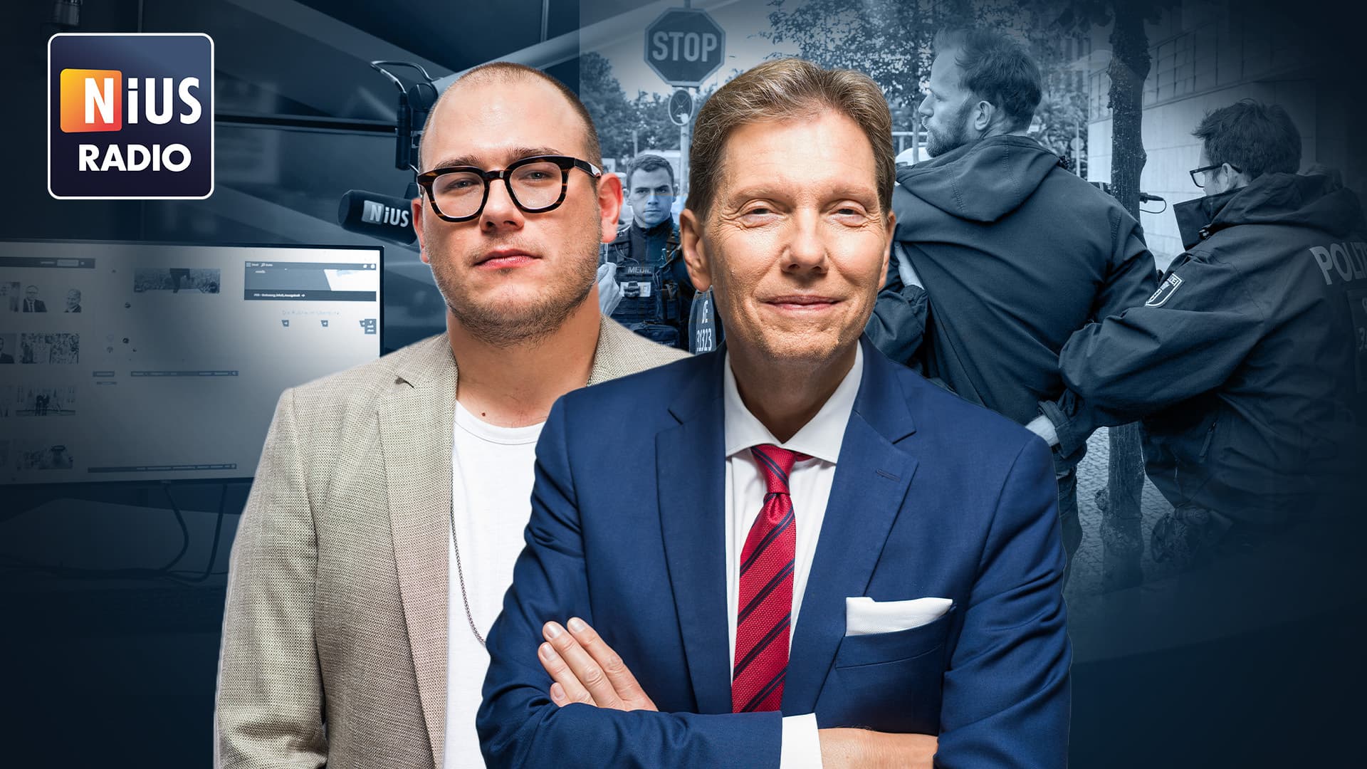 Das war NIUS Live: Linke Aktivisten in CDU-Zentrale!