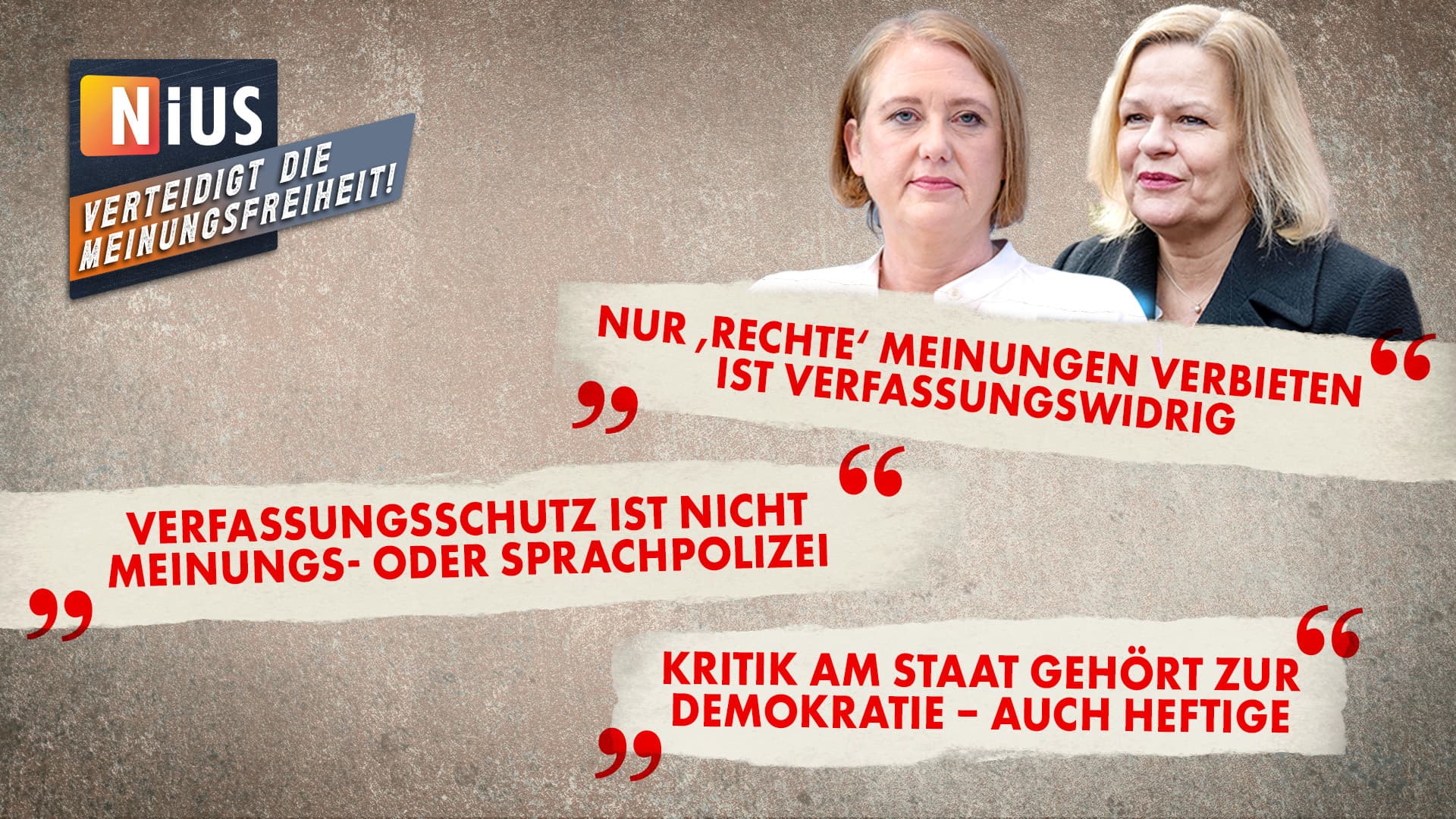 Attacke gegen die Meinungsfreiheit: Verfassungsrechtler wehren sich gegen die Ampel