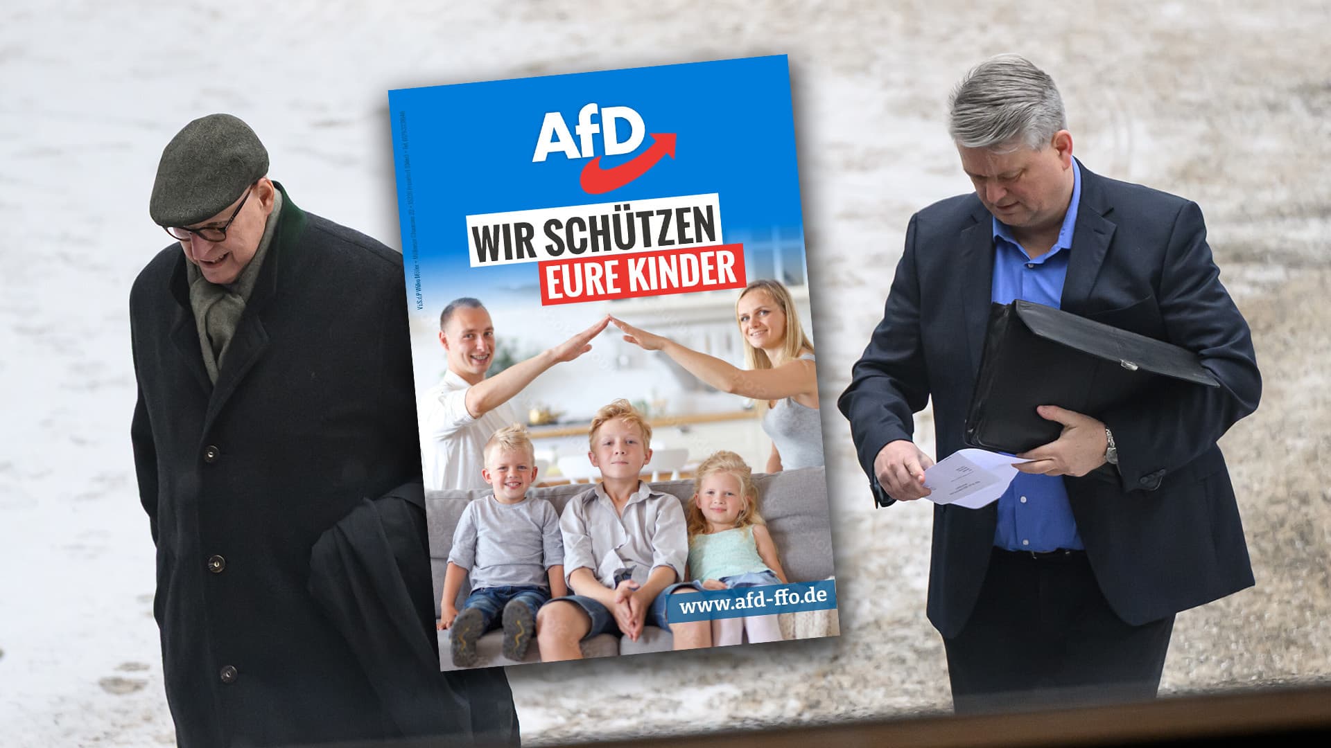 Wegen angeblichem Hitlergruß auf Wahlplakat: Landgericht verurteilt AfD-Politiker Wilko Möller zu Geldstrafe