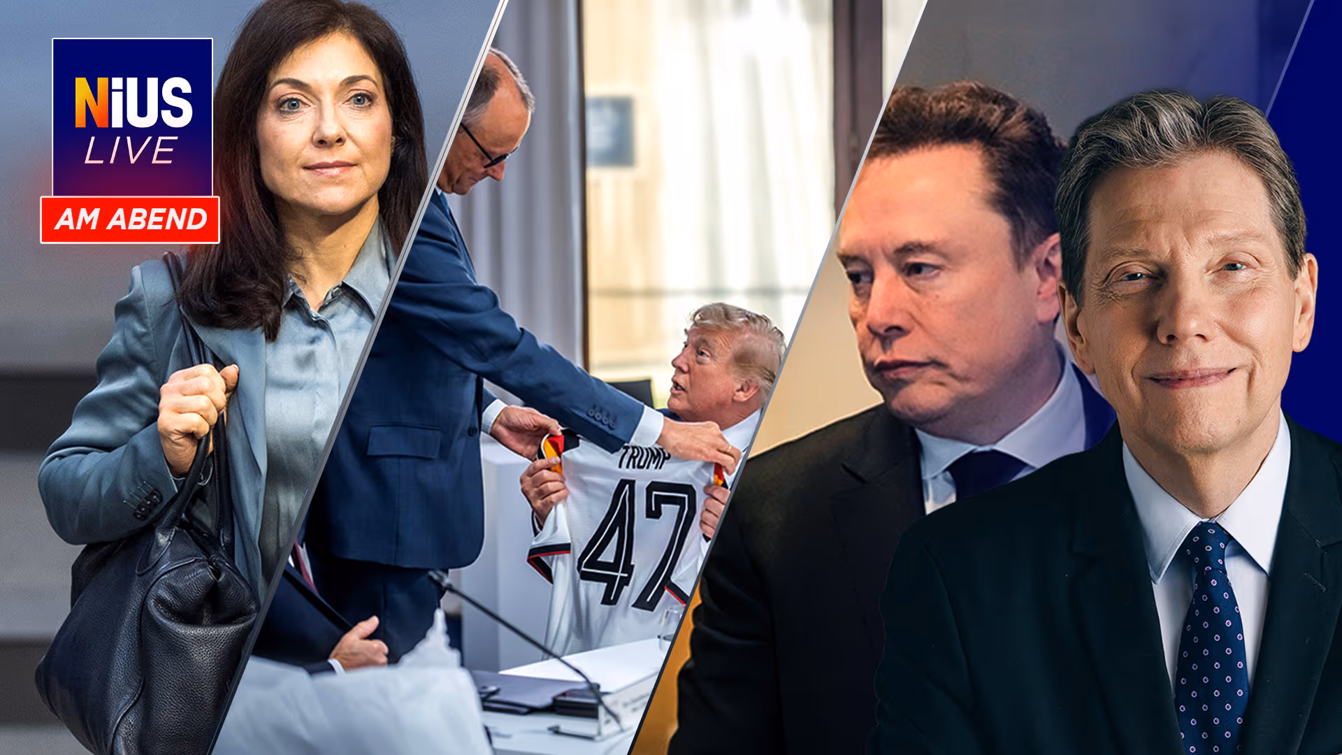Ab 18 Uhr bei NIUS Live am Abend: Elon Musk verklagt das ZDF
