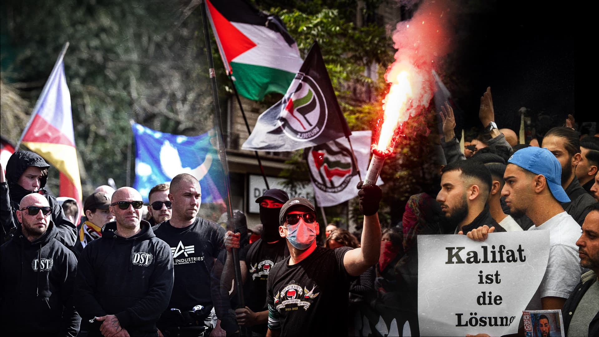 Rechte, Linke, Islamisten: Verfassungsschutz zählt mehr als 35.000 gewaltbereite Extremisten in Deutschland
