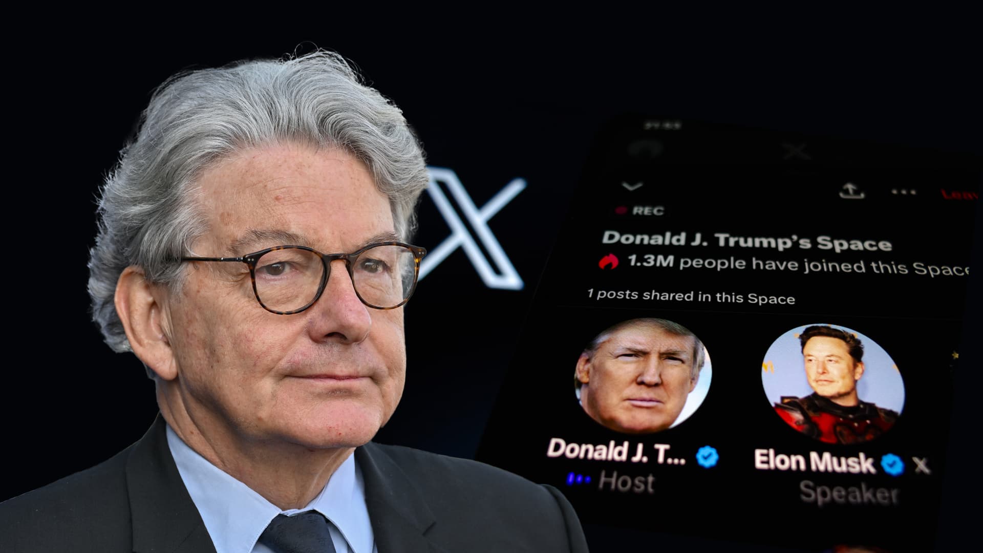 Drohbrief vor Trump-Gespräch: Brüssel rügt EU-Kommissar für Alleingang gegen Elon Musk