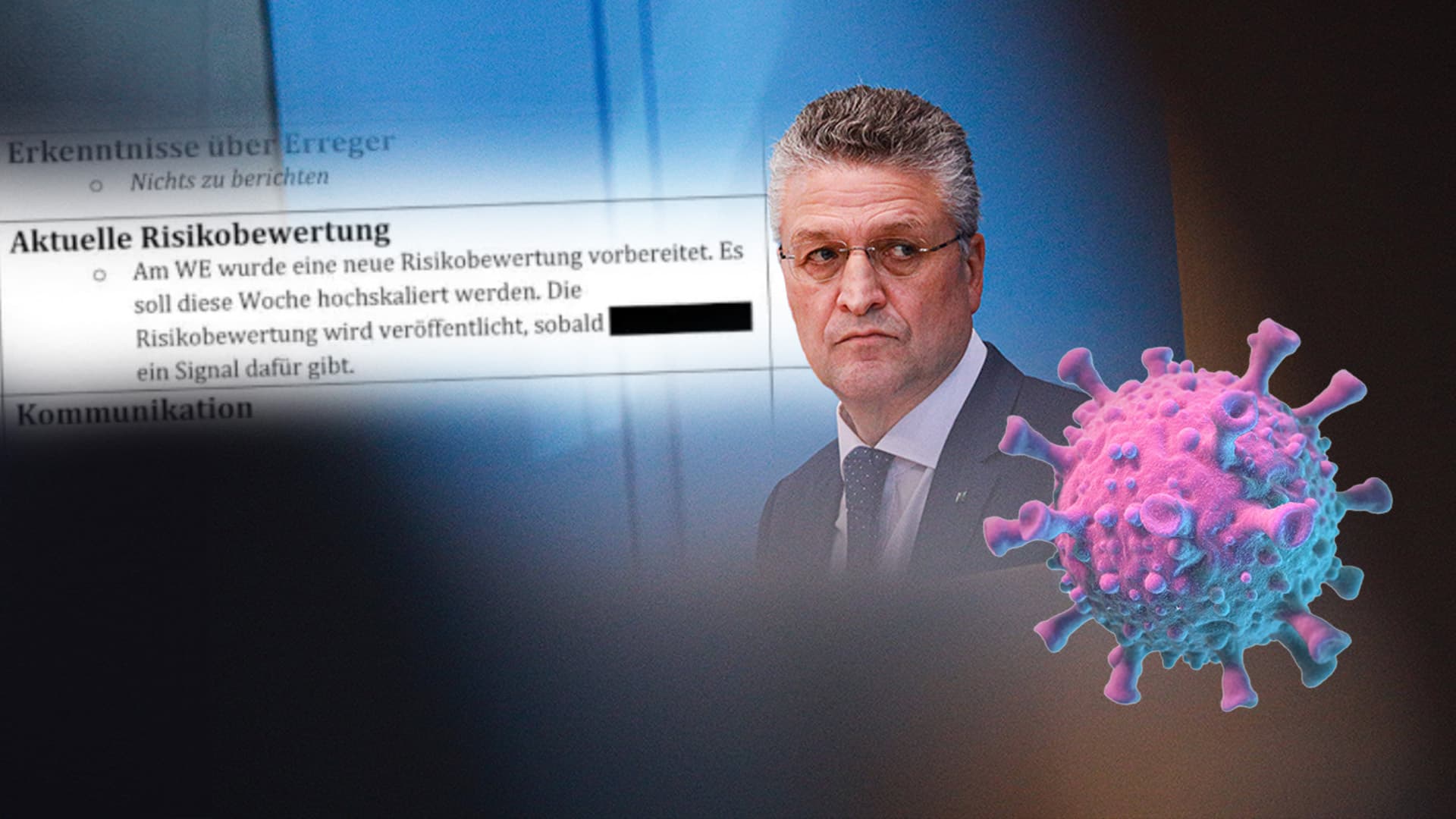 Die geheimen Corona-Protokolle: Der entscheidene Name ist geschwärzt!