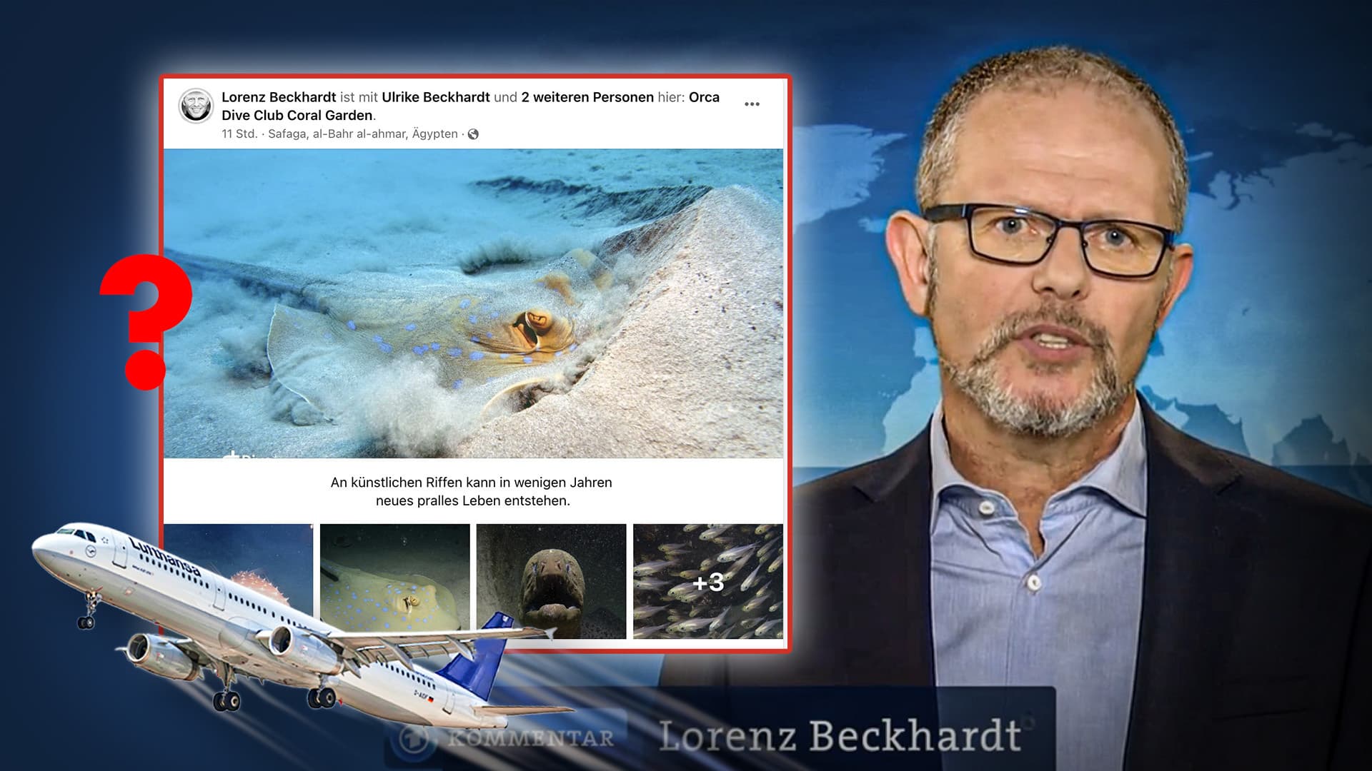 Klima-Kniefall ging viral: Tagesthemen-Kommentator bettelte um unbezahlbare Flüge – jetzt schickt er Urlaubsgrüße aus Ägypten