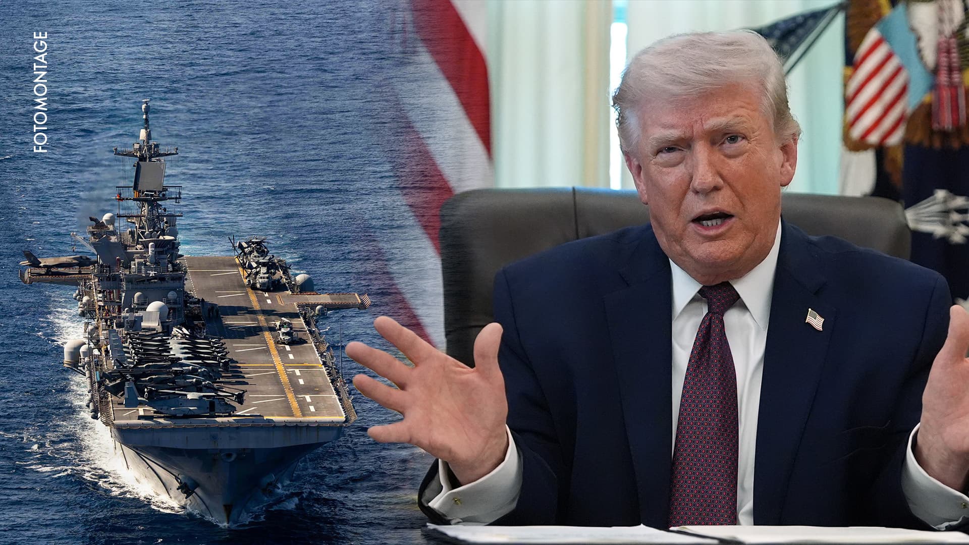 Trump: „Alles, was für die Vernichtung eines bereits geschwächten Gegners notwendig ist, bleibt bestehen“
