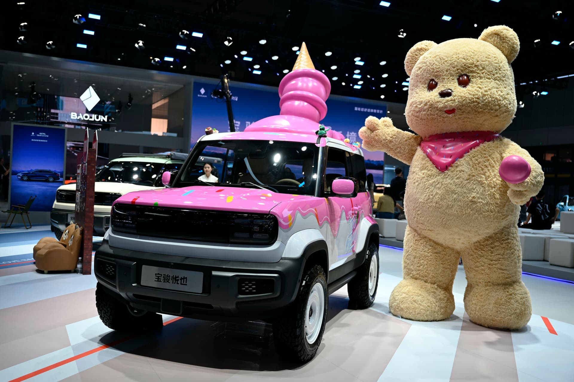 Messe in Shanghai: Wie Huawei die Autowelt erobert