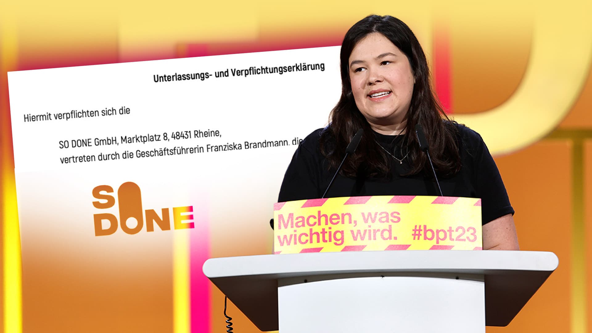 Anschwärz-Agentur der JuLi-Chefin heftig abgemahnt: „Beworbenes Geschäftsmodell ist rechtswidrig“
