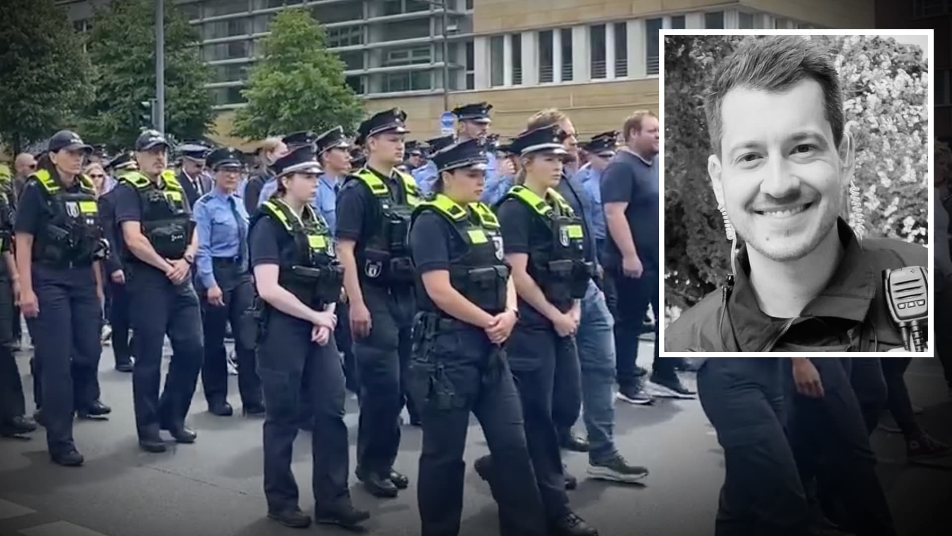 Trauer um den ermordeten Rouven L.: Rüttelt dieser Marsch der Polizisten die Politik endlich wach?