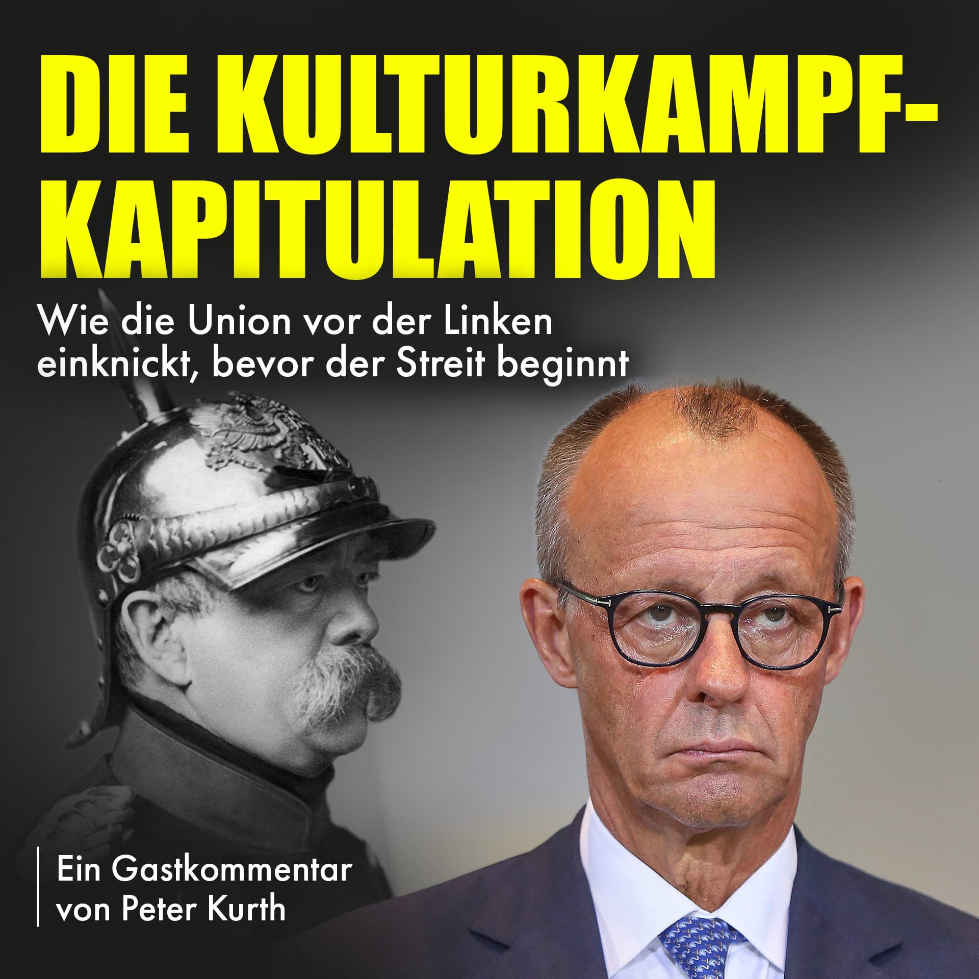 Die Kulturkampf-Kapitulation: Wie die Union vor der Linken einknickt, bevor der Streit beginnt