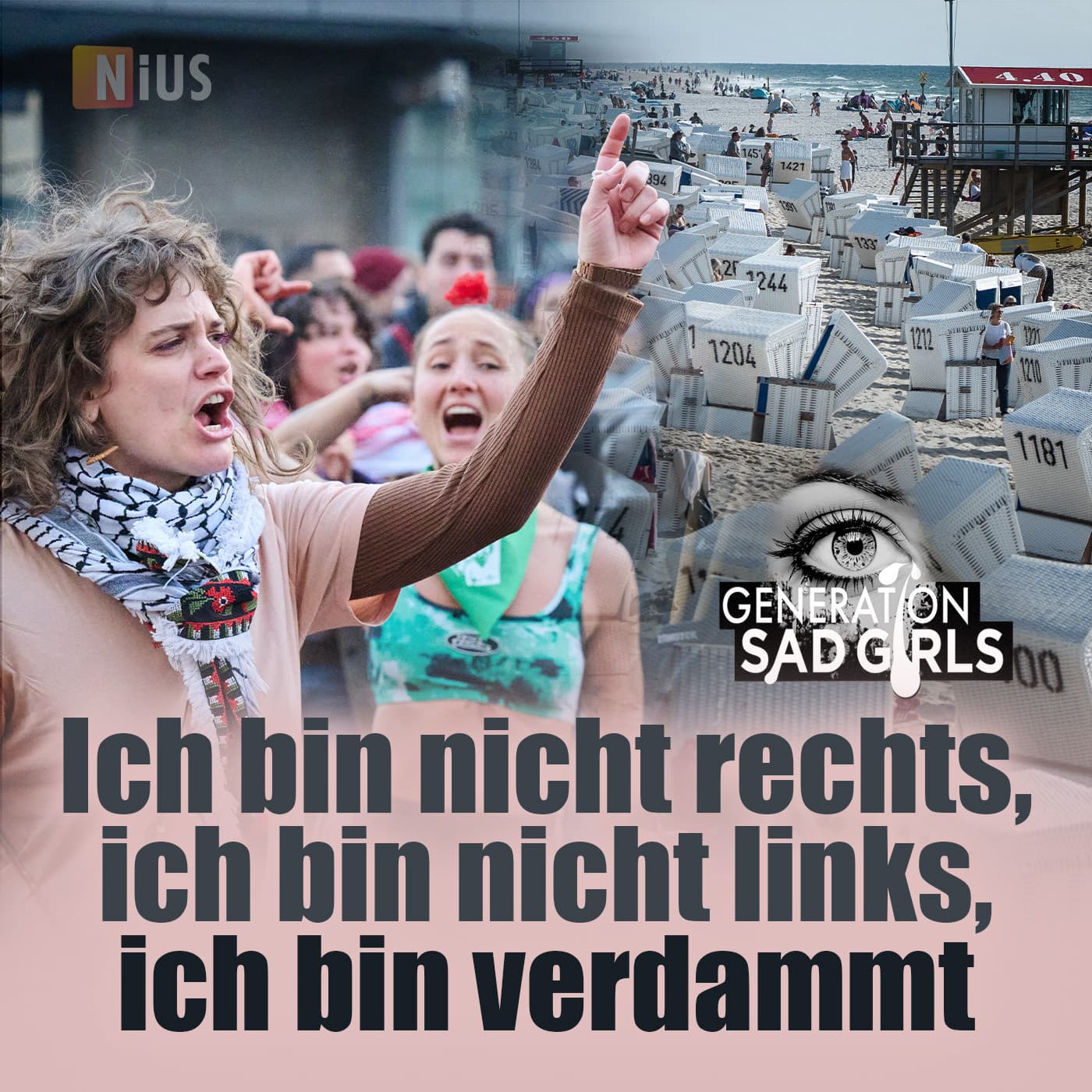Ich bin nicht rechts, ich bin nicht links, ich bin verdammt