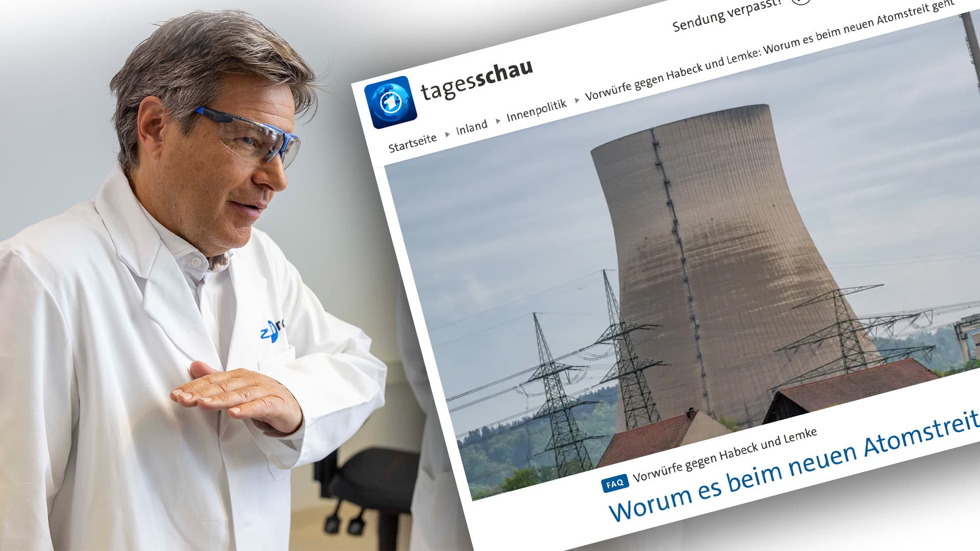 Schon wieder Manipulation: Tagesschau streicht entscheidendes Wort in Habeck-Text