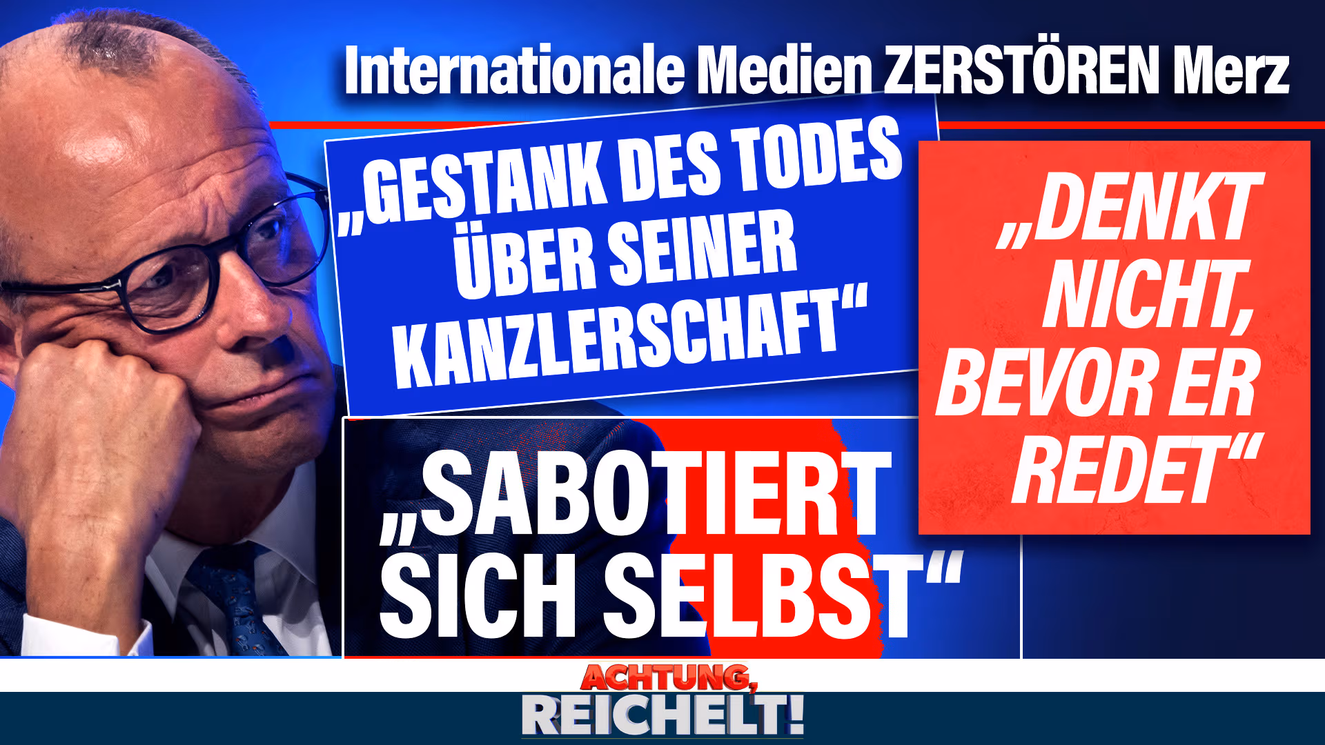 Medien rechnen mit Merz ab: „Gestank des Todes“ über einem „Mann ohne Eier“