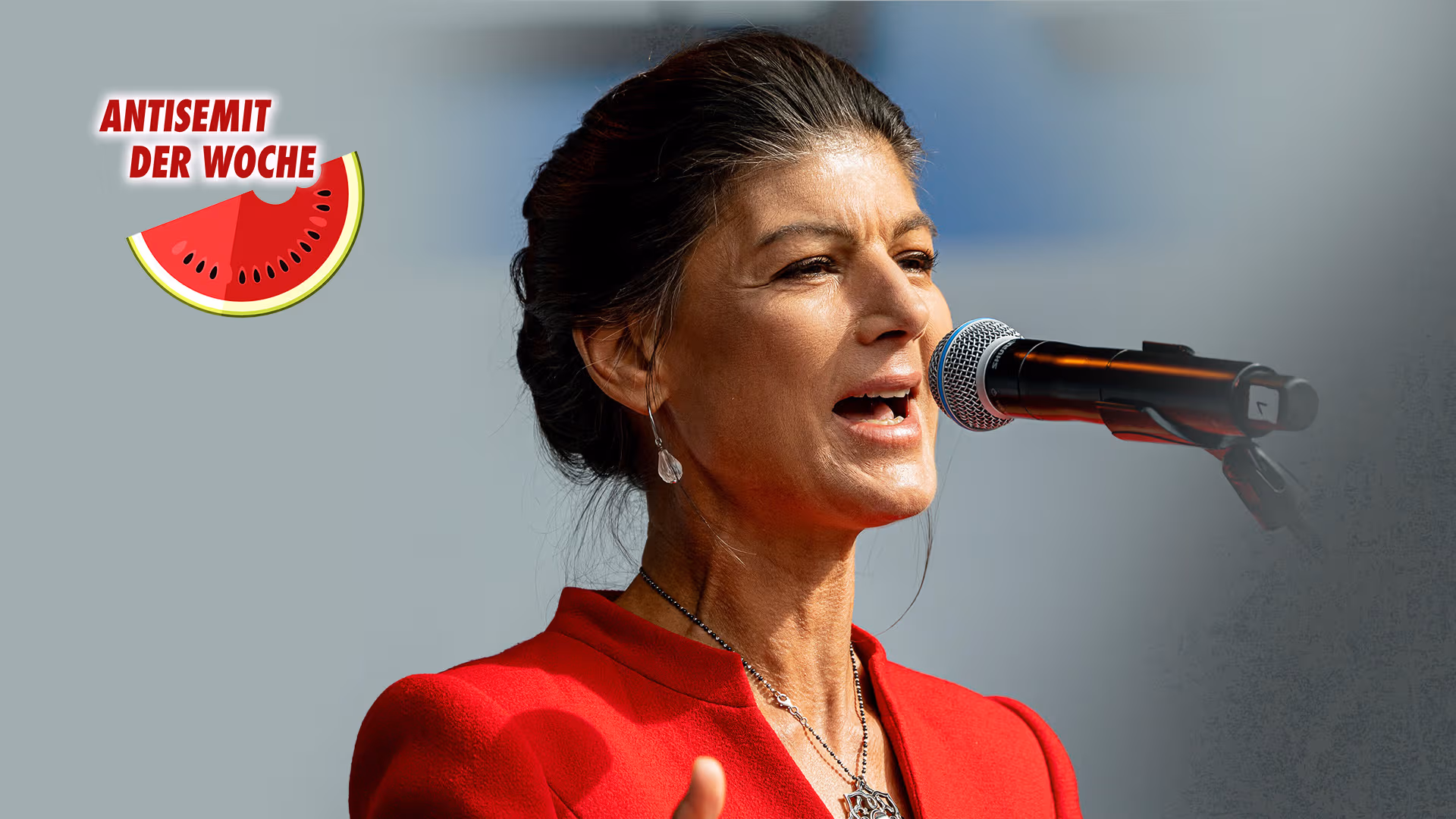 Antisemit der Woche: Sahra Wagenknecht nennt Israel im Gaza-Krieg „Aggressor“