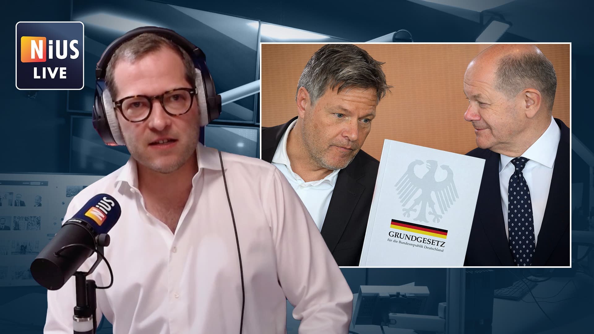 NIUS LIVE: „Für die Regierung ist alles ein Gag und Ideologie – sie fühlt dieses Grundgesetz nicht”