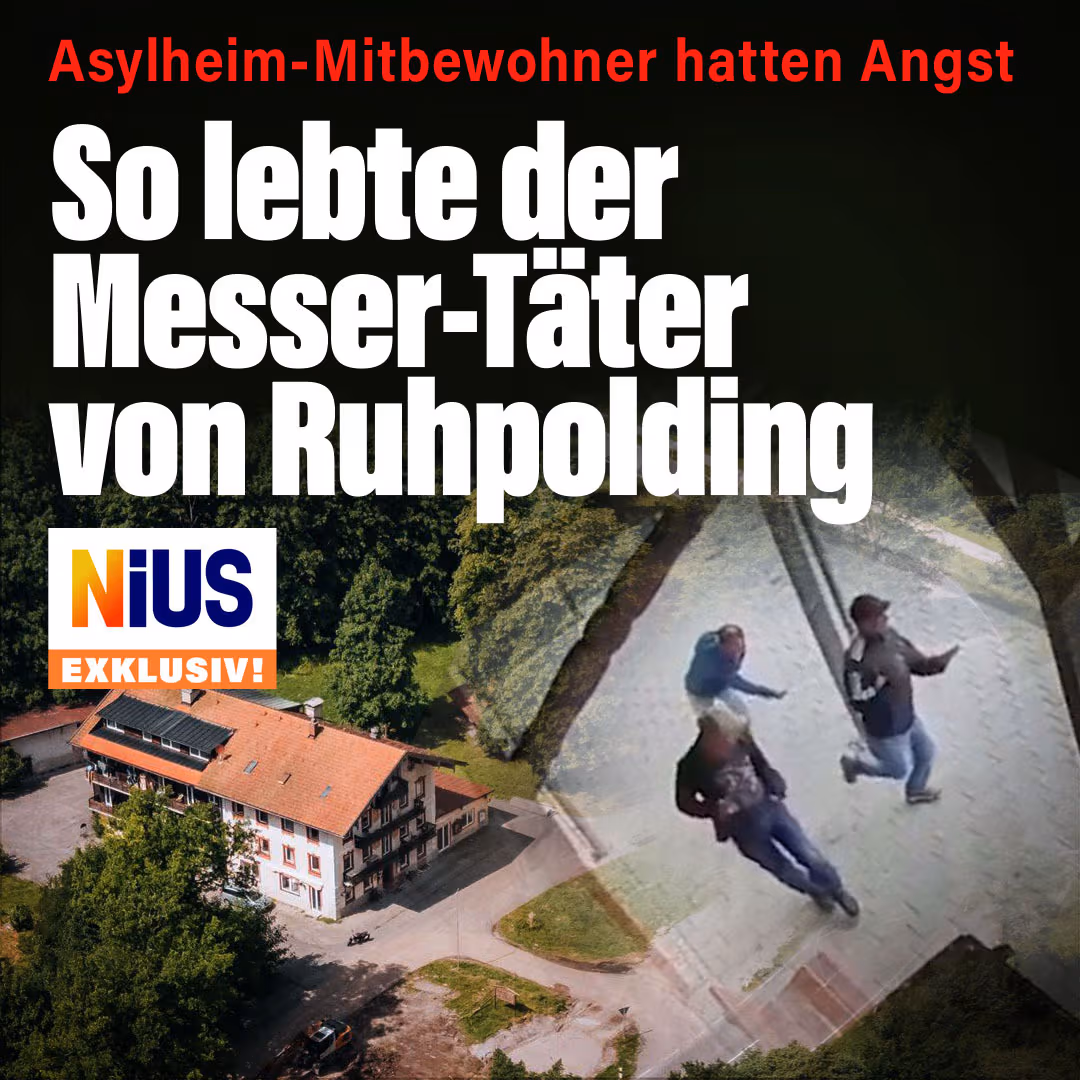 Asylheim-Mitbewohner hatten Angst: So lebte der Messer-Täter von Ruhpolding