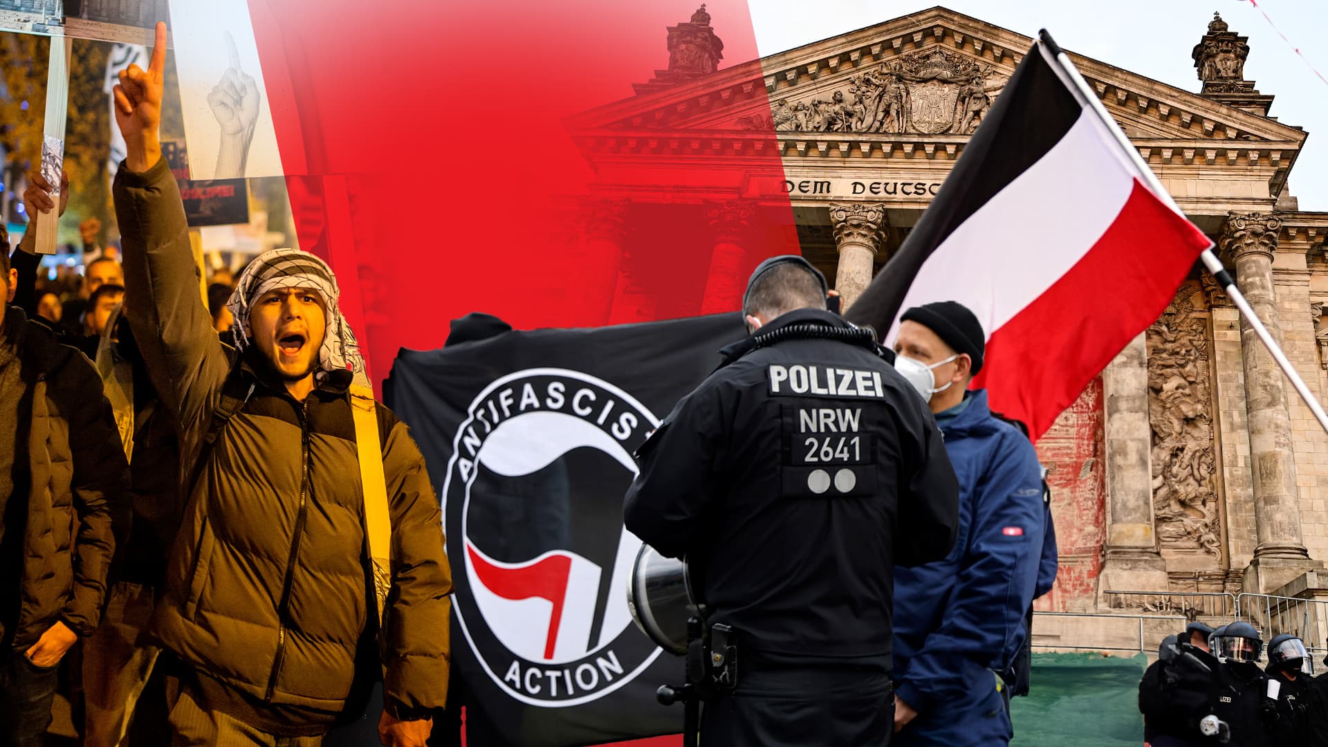 Egal ob rechts, links oder religiös motiviert: Politische Straftaten nehmen zu!