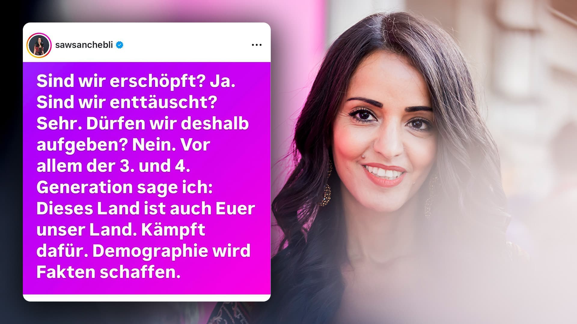 SPD-Chebli spricht offen aus, was eigentlich als „rechte Verschwörungstheorie“ gilt