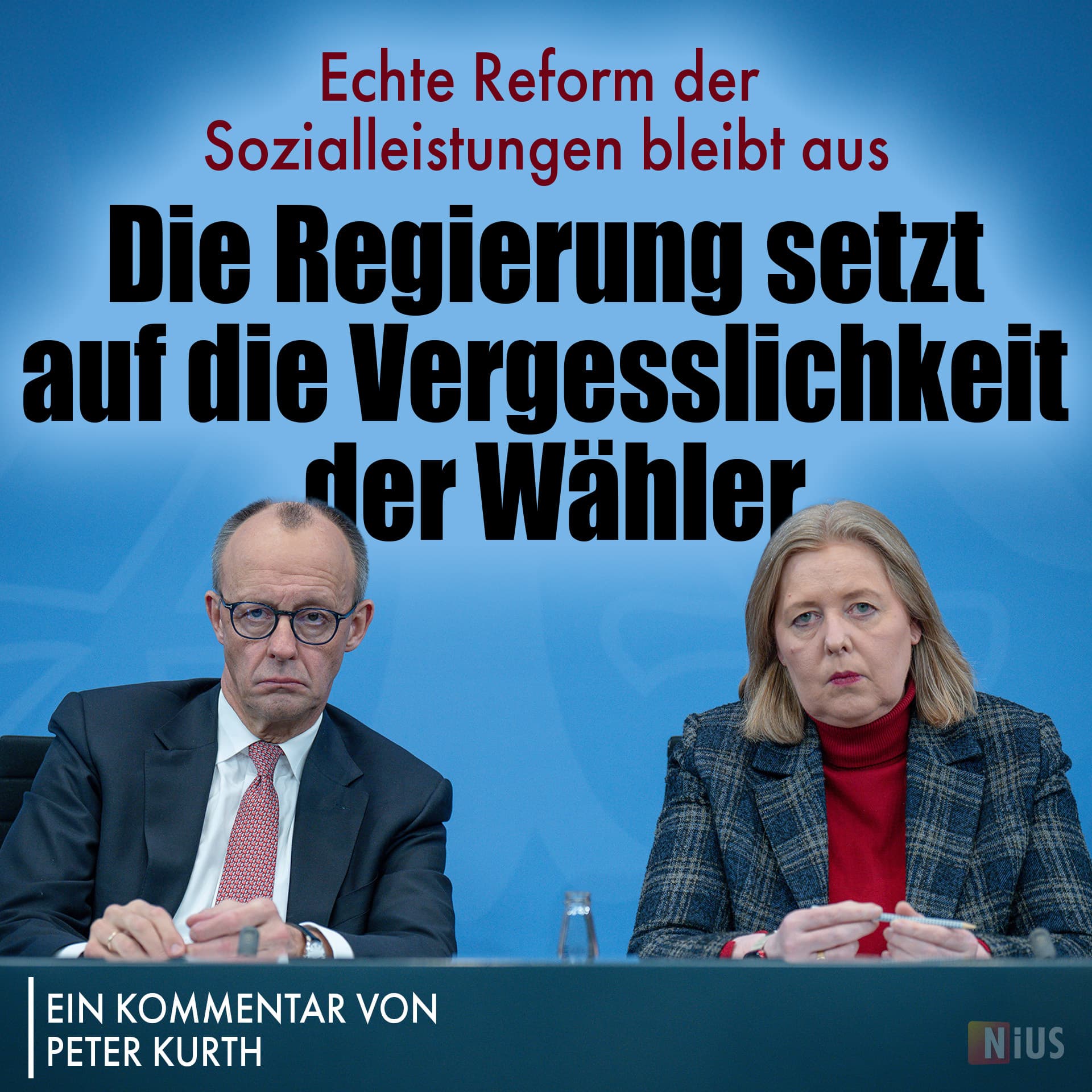 Echte Reform der Sozialleistungen bleibt aus: Die Regierung setzt auf die Vergesslichkeit der Wähler