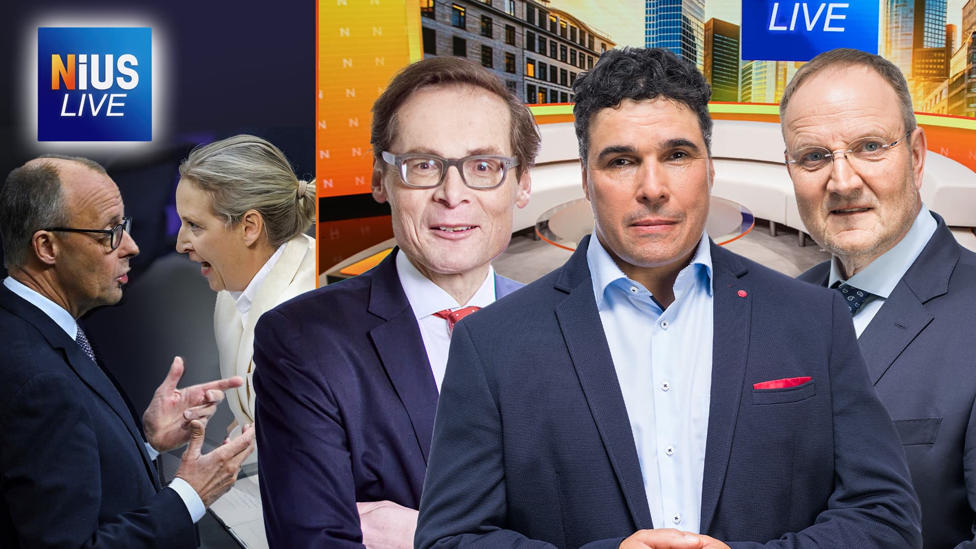 Das war NIUS Live: Mega-Krach zwischen Merz und Weidel