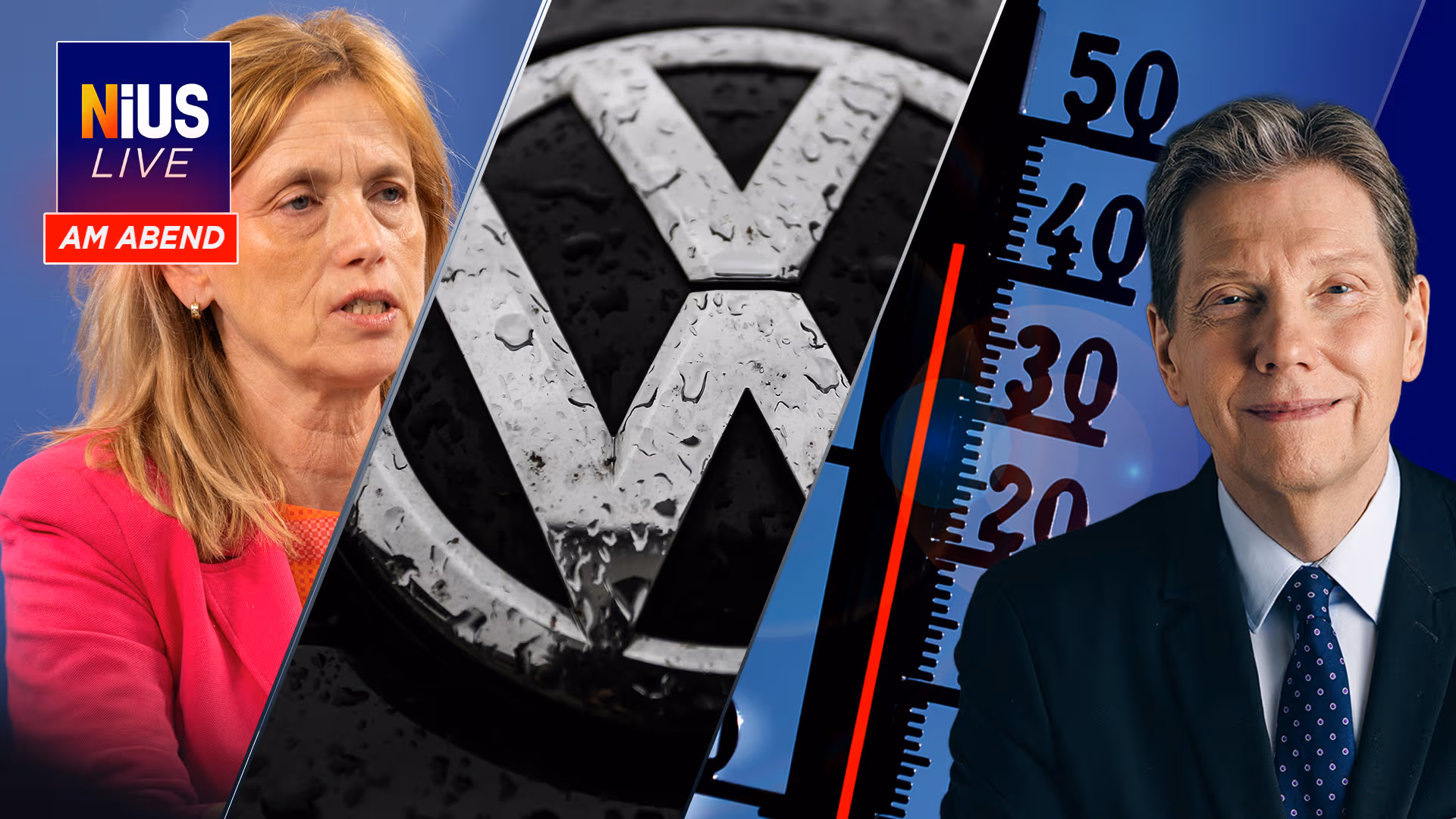 Ab 18 Uhr bei NIUS Live am Abend: Sparhammer bei VW – 4 Werke dicht
