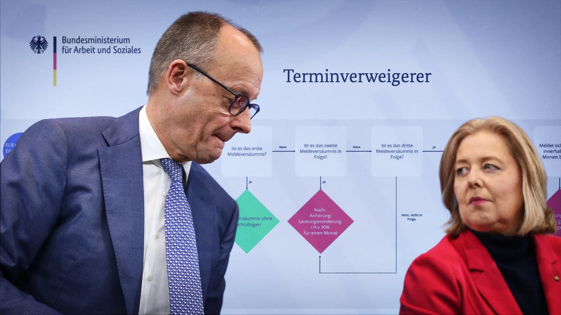 Das soll die Bürgergeld-„Reform“ sein: So verhöhnt SPD-Arbeitsministerin Bas CDU und CSU