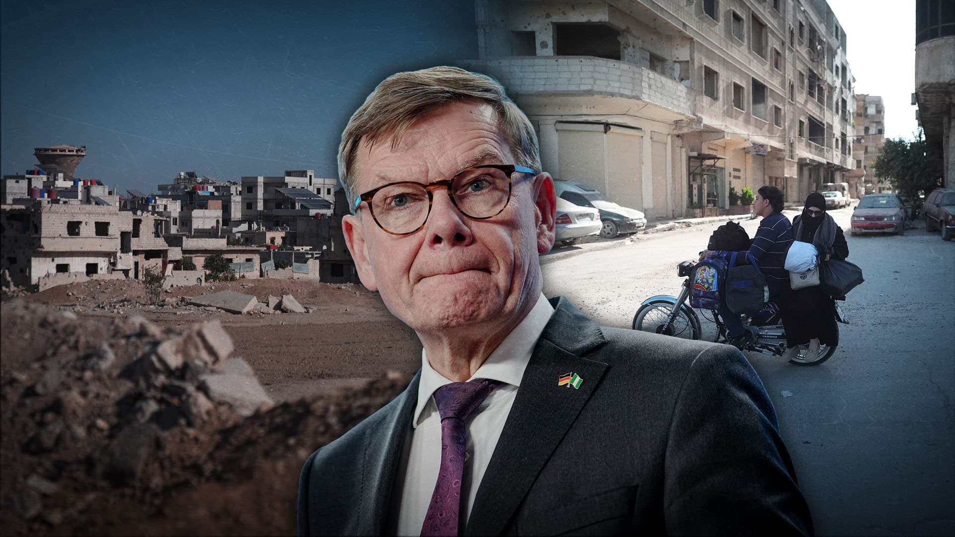 „Syrien sieht schlimmer aus als Deutschland 1945“: Außenminister Wadephul irritiert mit schrägem Vergleich