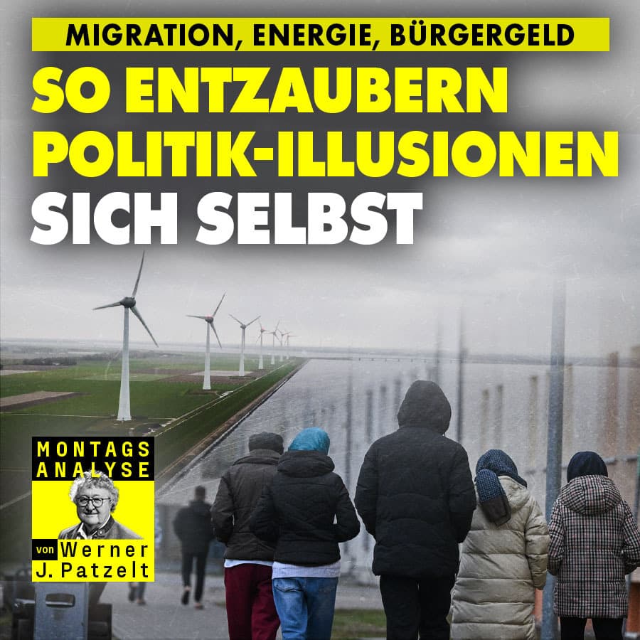 Migration, Energie, Bürgergeld: So entzaubern Politik-Illusionen sich selbst
