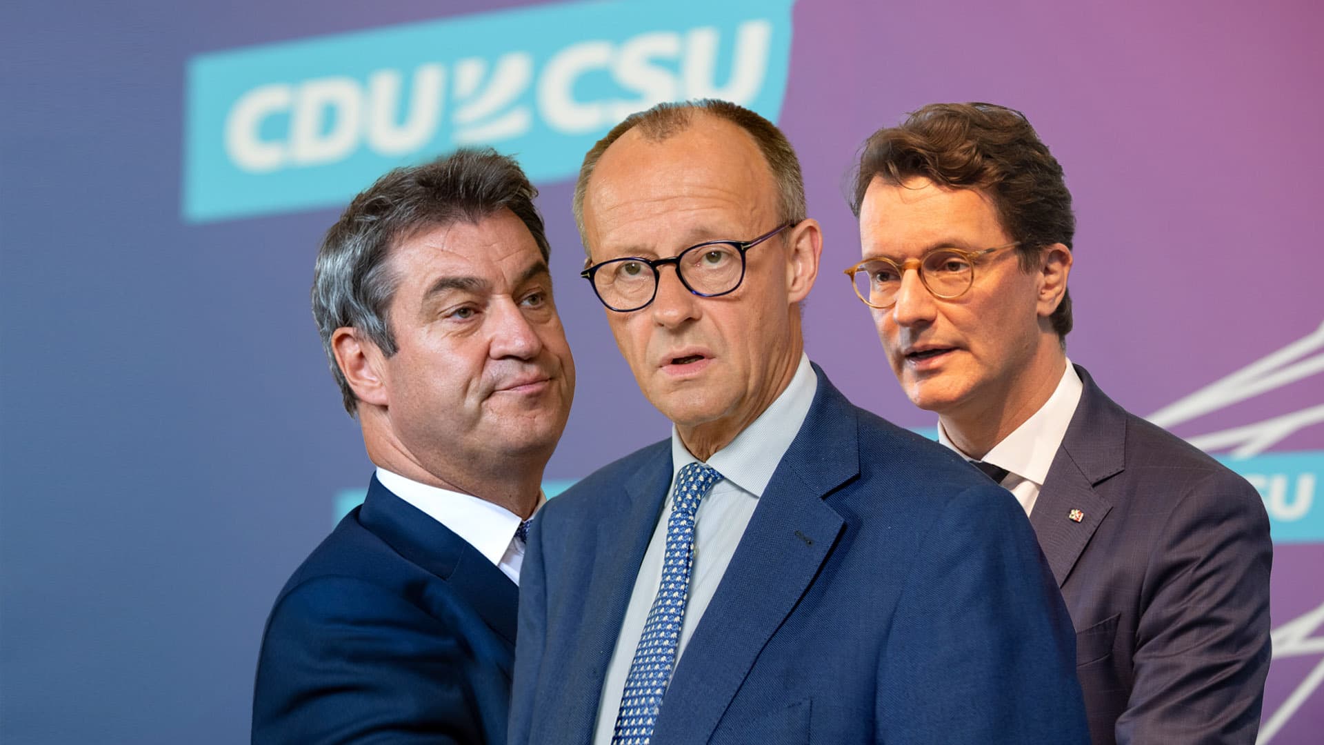 Machtkampf in der Union: Wer ist gefährlicher für Merz – Söder oder Wüst?