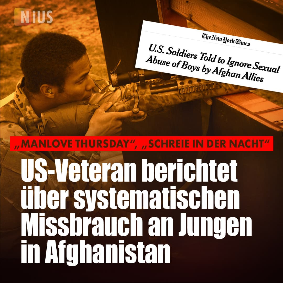 „Manlove Thursday”, „Schreie in der Nacht”: US-Veteran berichtet über systematischen Missbrauch an Jungen in Afghanistan