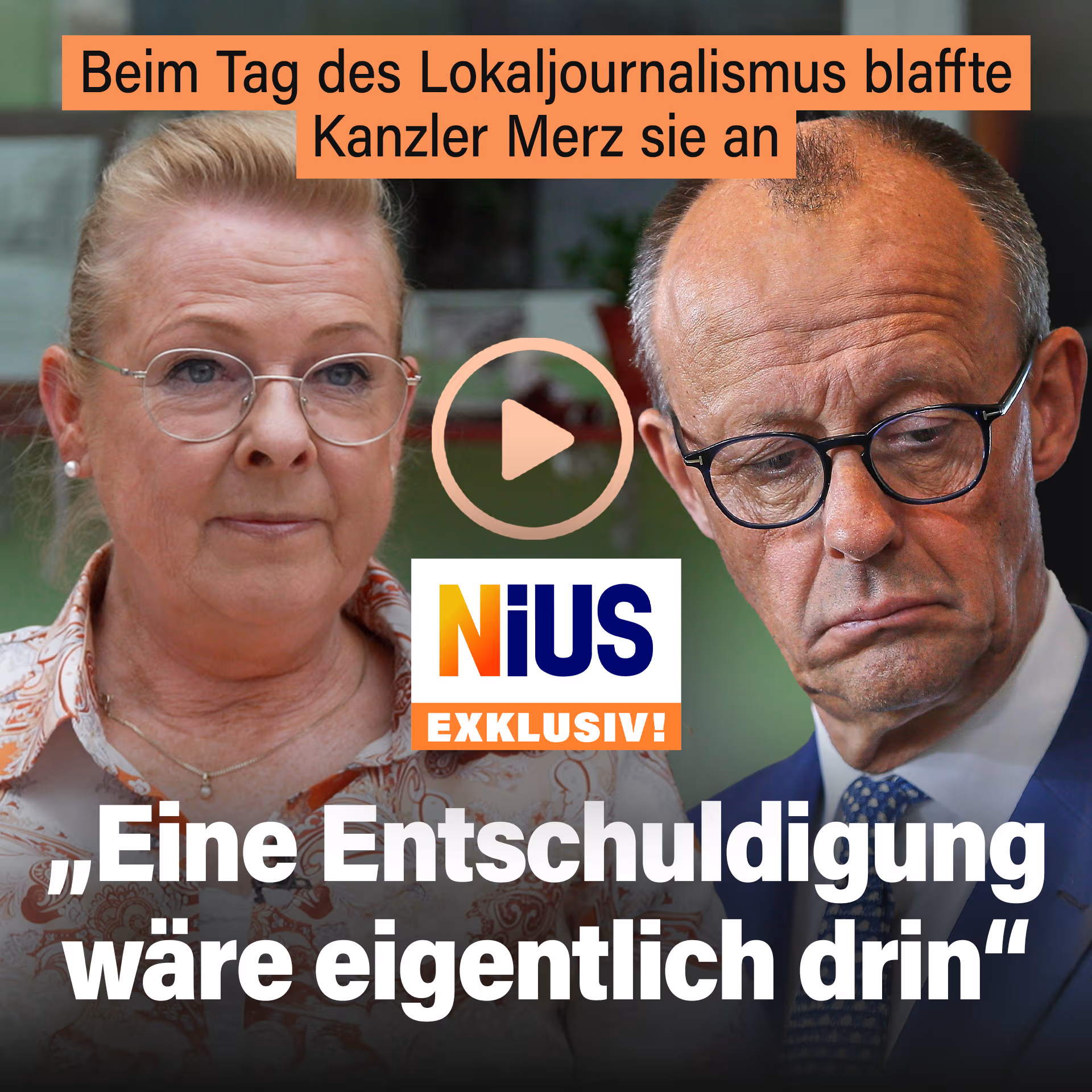 Merz blaffte krebskranke Bürgerin an: „Eine Entschuldigung wäre eigentlich drin“