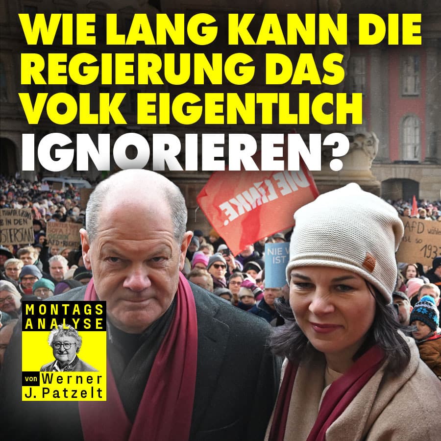 Wie lang kann die Regierung das Volk eigentlich ignorieren?
