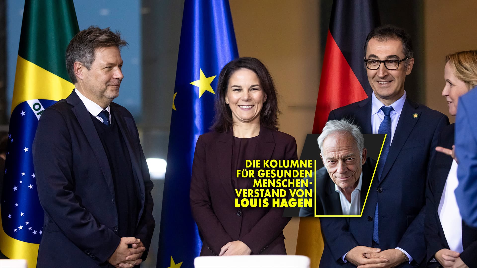 Entgegen der überwältigenden Mehrheit: Die Grünen bestimmen den Kurs der Politik und wir sind ihnen egal