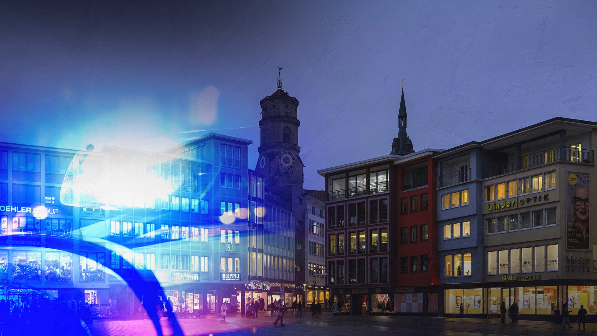 Täter mit „dunklem Teint und Vollbart“: 15-Jährige in Stuttgarter Innenstadt vergewaltigt