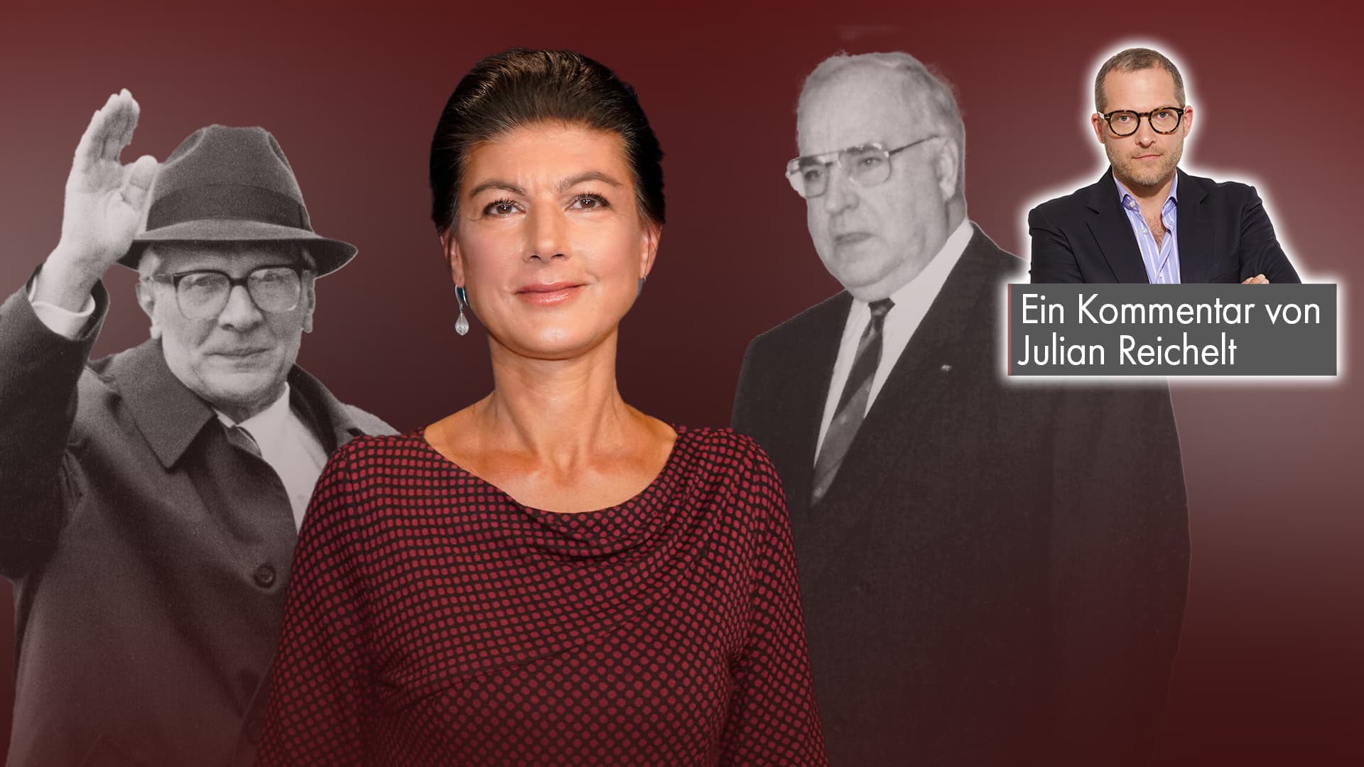 Eine Koalition der CDU mit Sahra Wagenknecht wäre ein später Sieg Erich Honeckers über Helmut Kohl