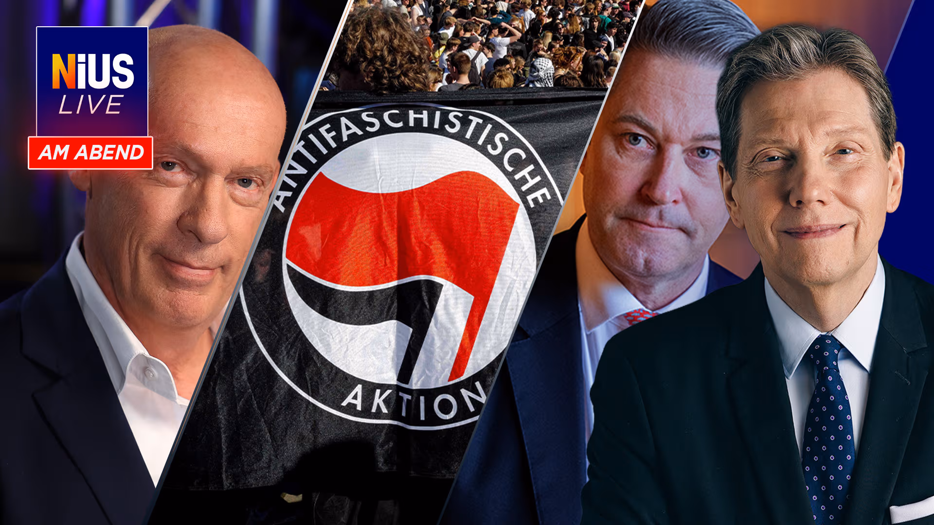 Ab 18 Uhr bei NIUS Live am Abend: Angriff auf die Meinungsfreiheit