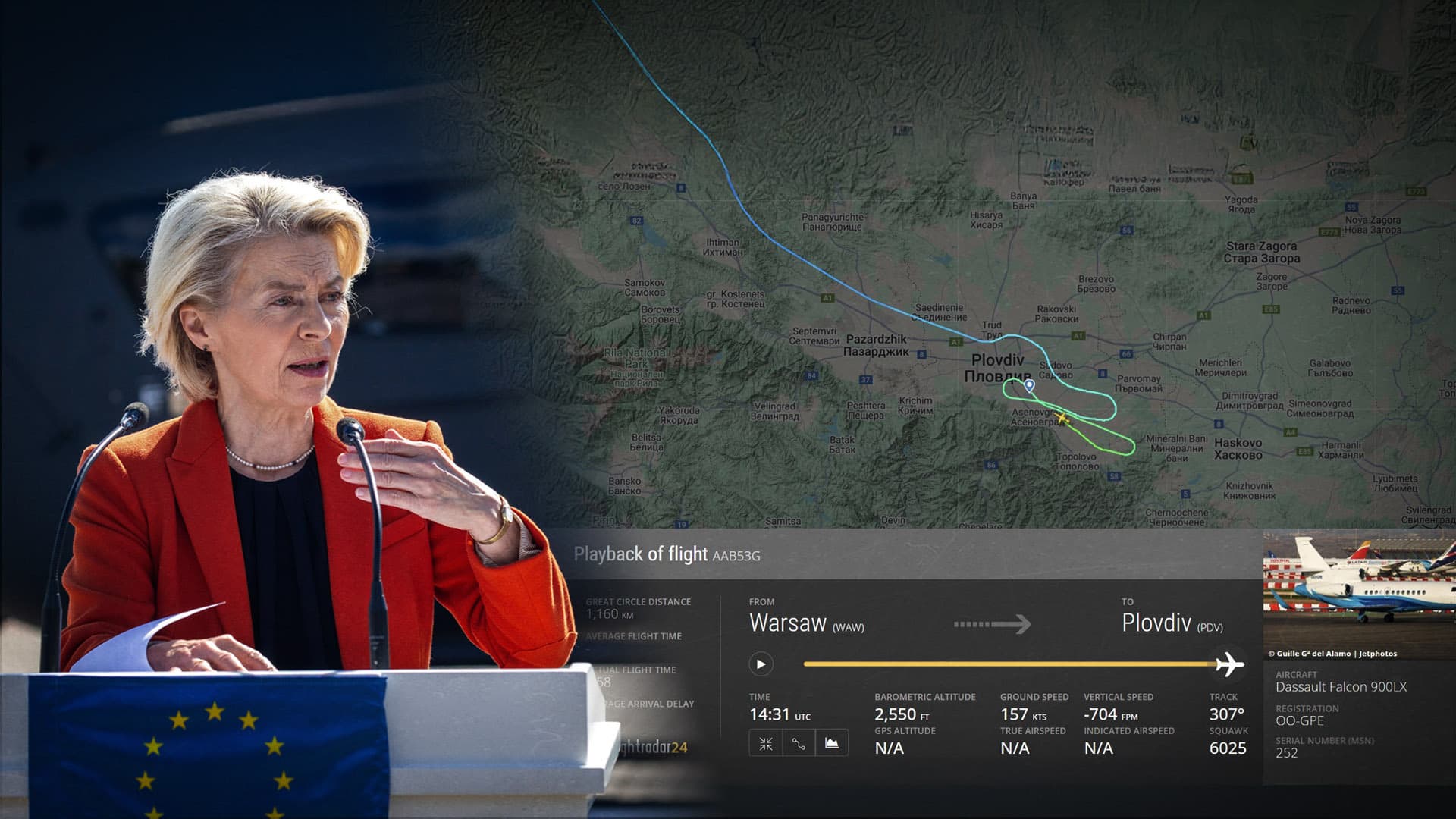 Von der Leyens Flug: Bulgarien nimmt Vorwurf russischer GPS-Störung zurück