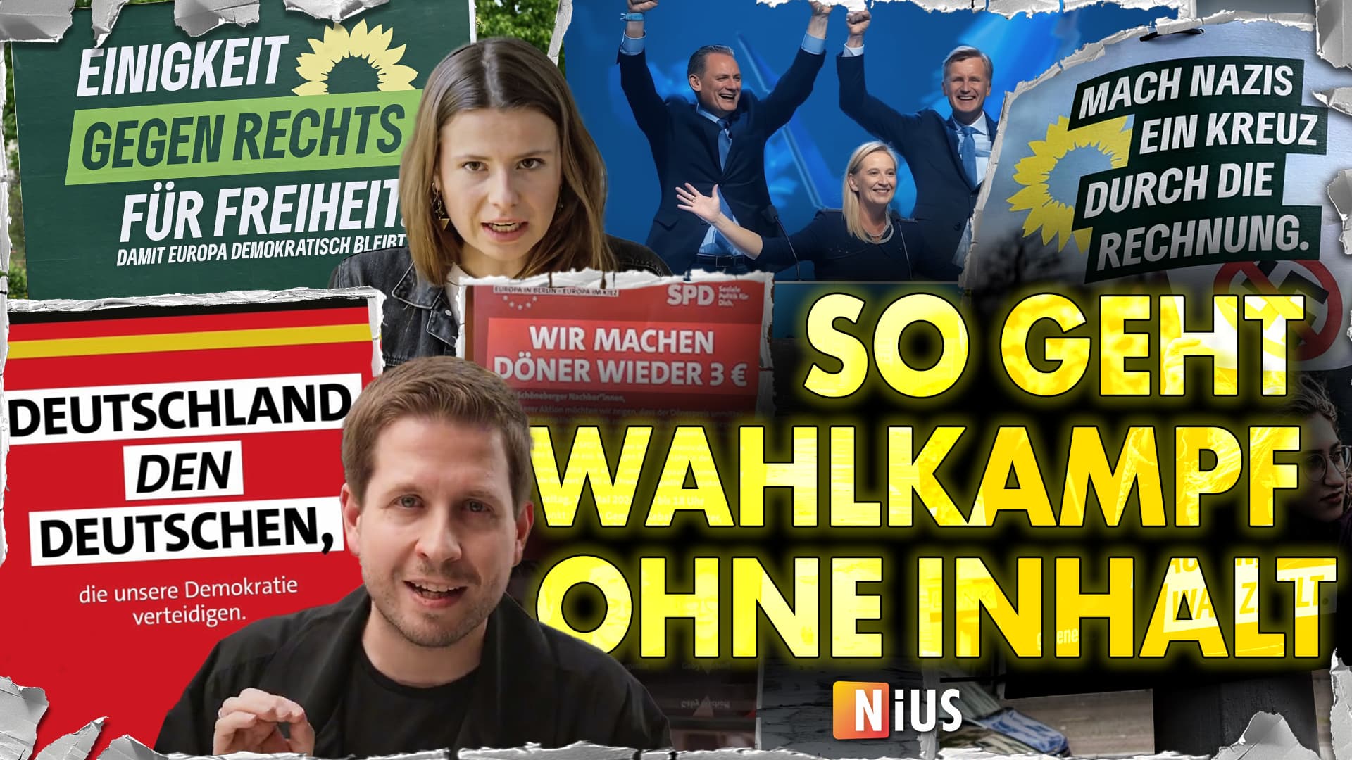 Negative Campaigning: Die dunkle Seite des EU-Wahlkampfs 2024