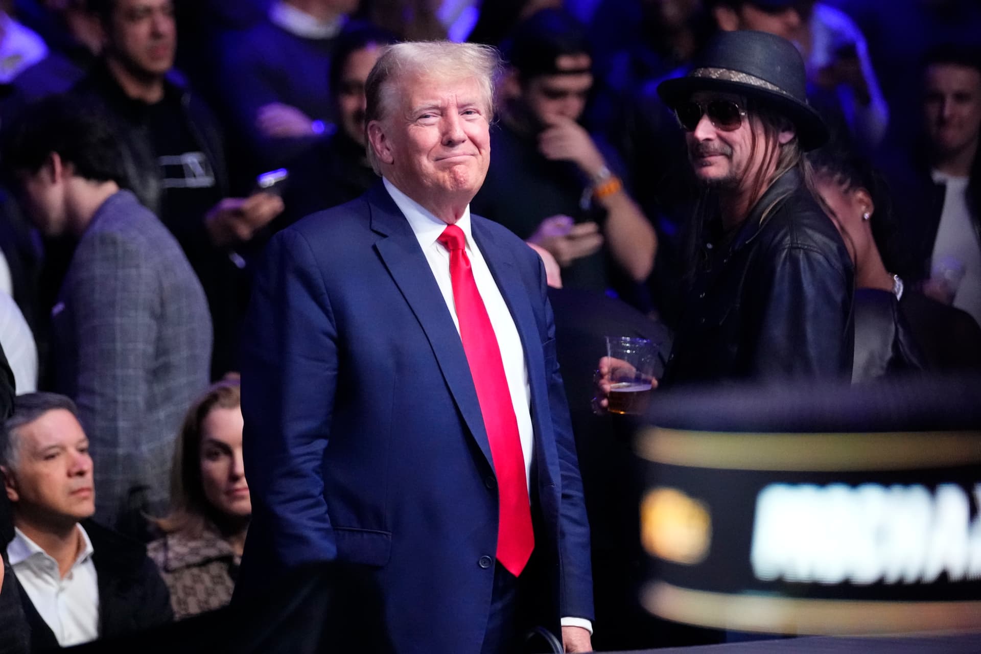 Donald Trump lässt Madison Square Garden toben: So feiern Kampfsport-Fans den früheren US-Präsidenten