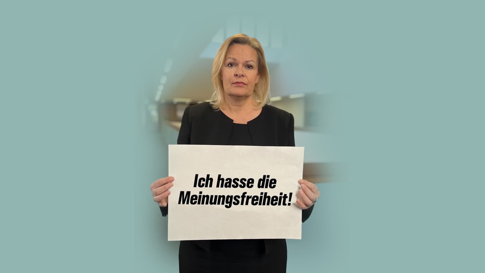 Sieben Monate auf Bewährung: Amtsgericht verurteilt „Deutschland-Kurier“-Chef wegen Faeser-Montage