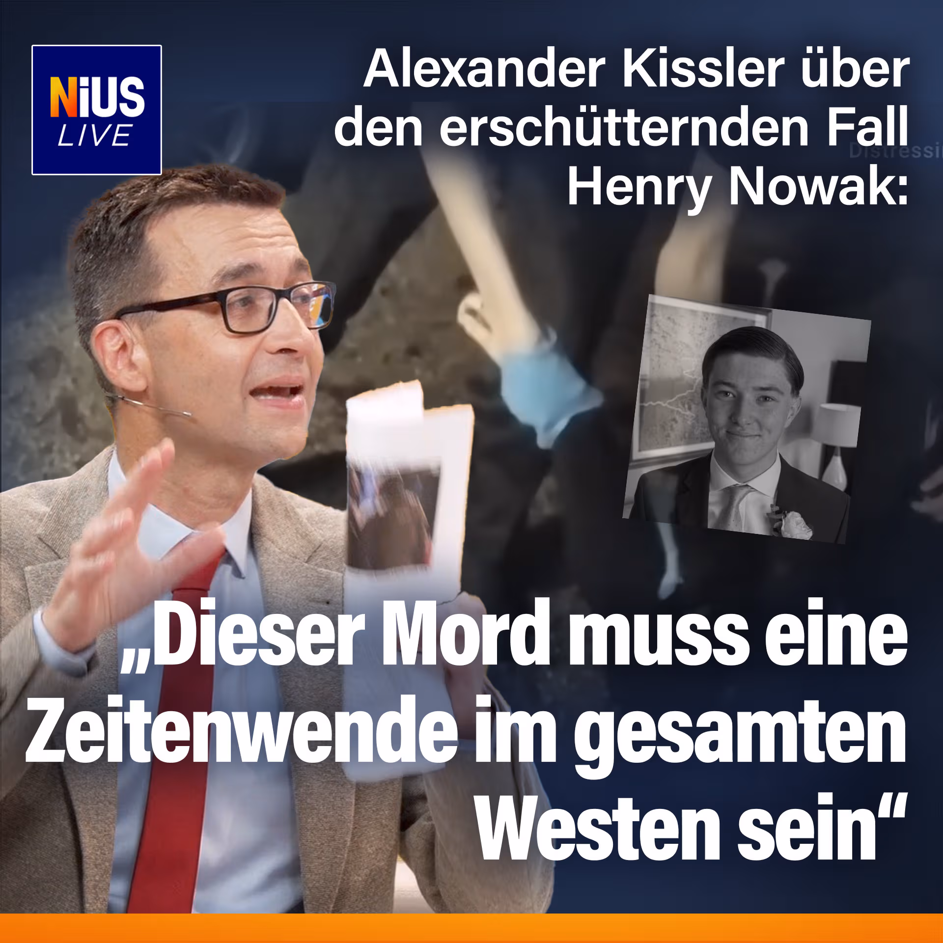 Alexander Kissler über den erschütternden Fall Henry Nowak: „Dieser Mord muss eine Zeitenwende im gesamten Westen sein“