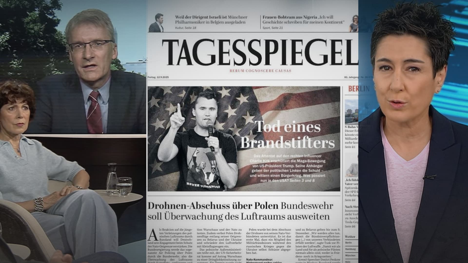 Die Ermordung von Charlie Kirk: Der mediale Totalschaden