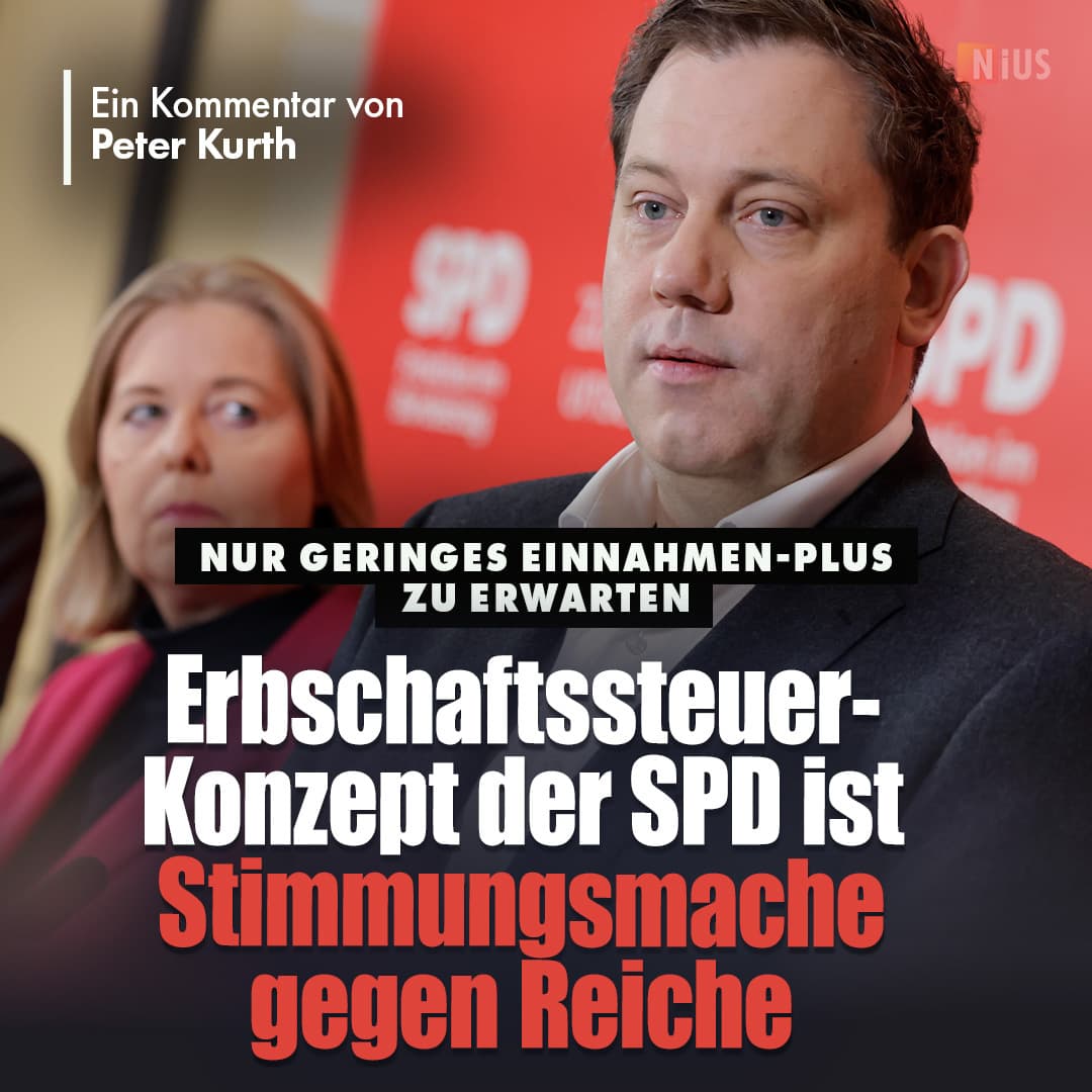Nur geringes Einnahmen-Plus zu erwarten: Erbschaftssteuer-Konzept der SPD ist Stimmungsmache gegen Reiche