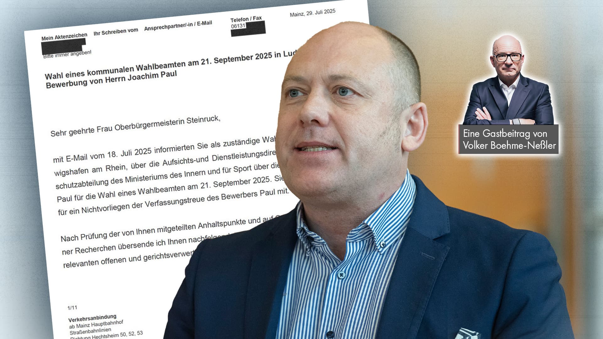 Verfassungsrechtler über Ausschluss von AfD-Kandidaten bei Bürgermeisterwahl: „Ein echter Skandal und verfassungswidrig“