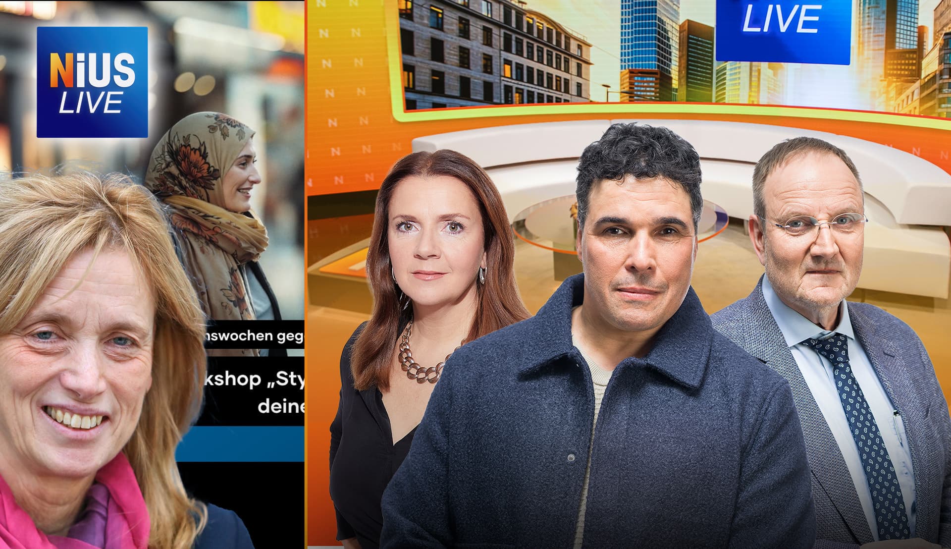 Das war NIUS Live am Dienstag: Bundesregierung finanziert Kopftuch-Werbung