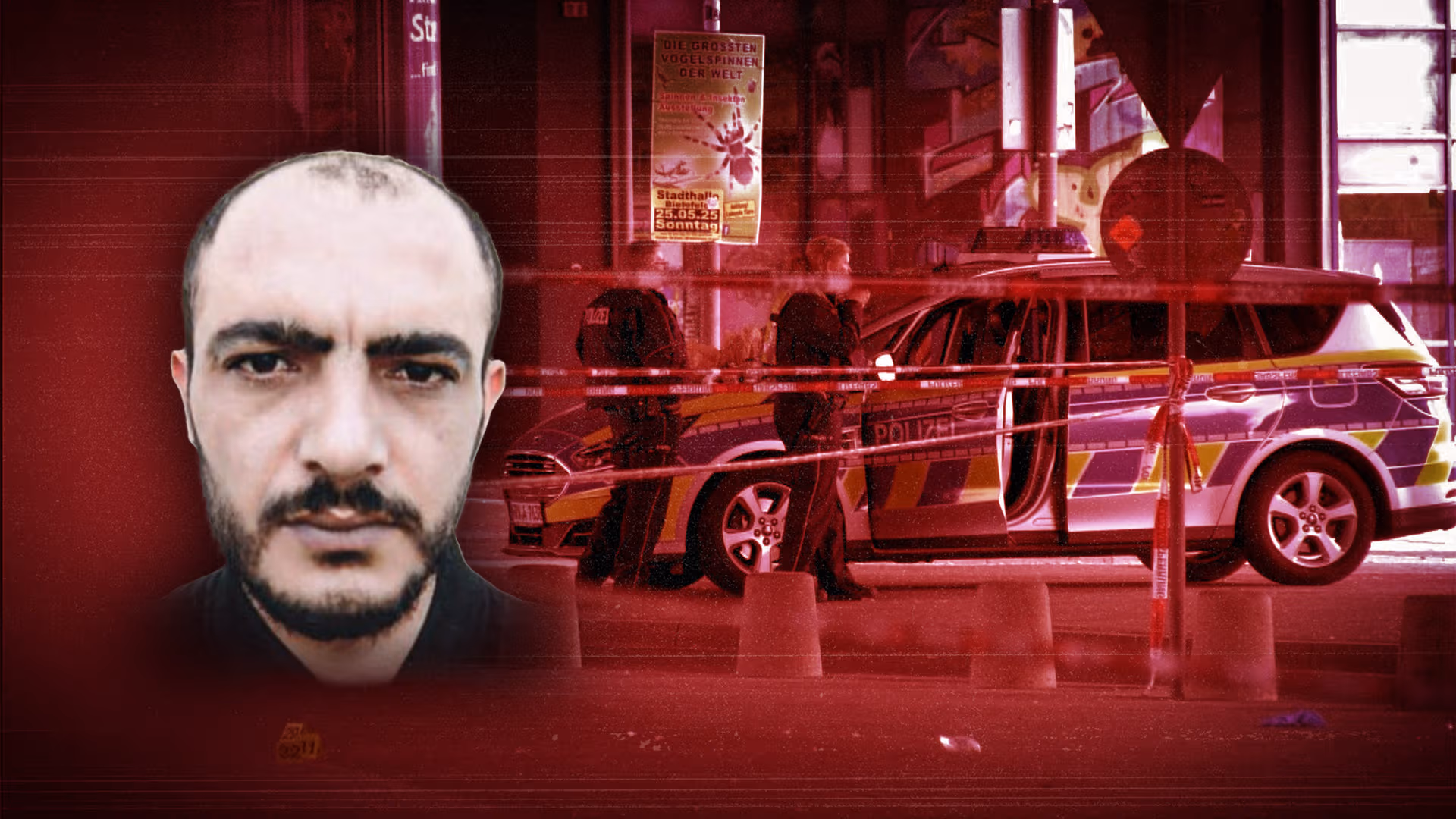 Fahndung! Das ist Mahmoud, der Messer-Syrer von Bielefeld!