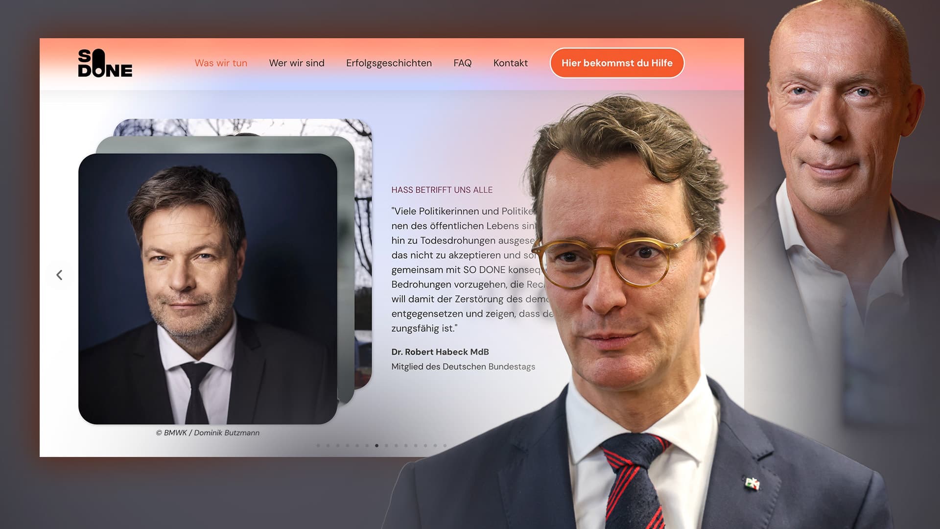 Werbung bei Anschwärz-Portal gelöscht! Wirtschaftsminister Habeck und Ministerpräsident Wüst beugen sich Abmahnung von Rechtsanwalt Steinhöfel