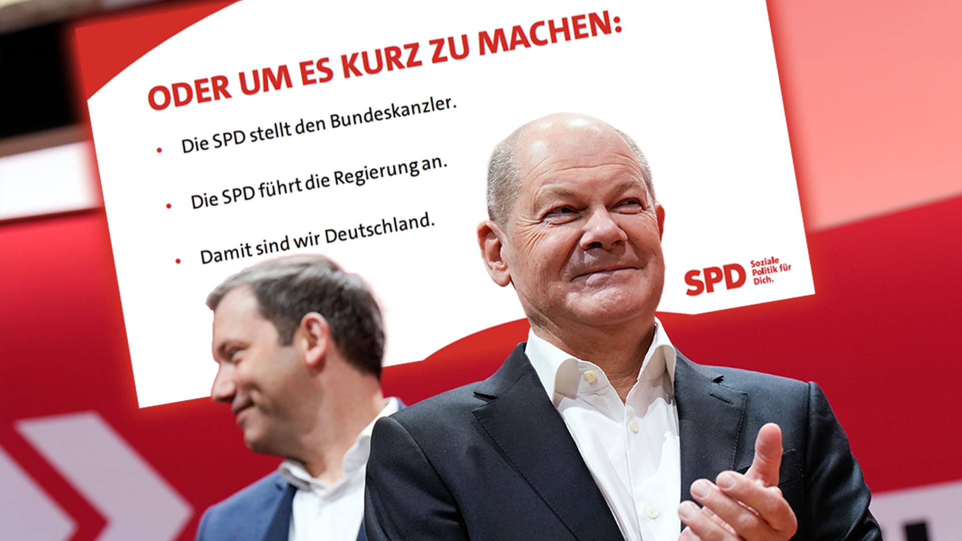 Wahlkampf-Dokument enthüllt: Die SPD hält sich jetzt für Deutschland!